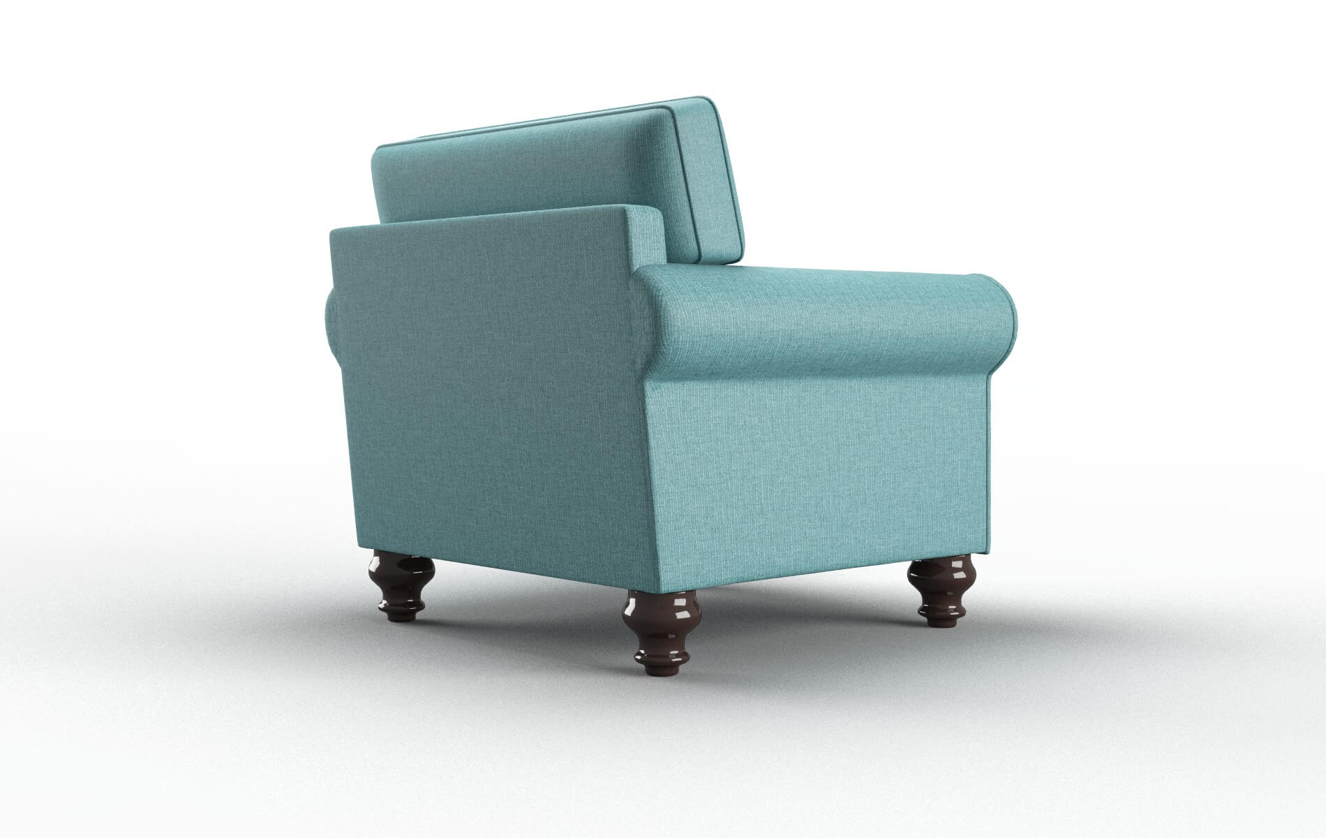 Farah Hepburn_hrp Emerald Chair espresso legs 5