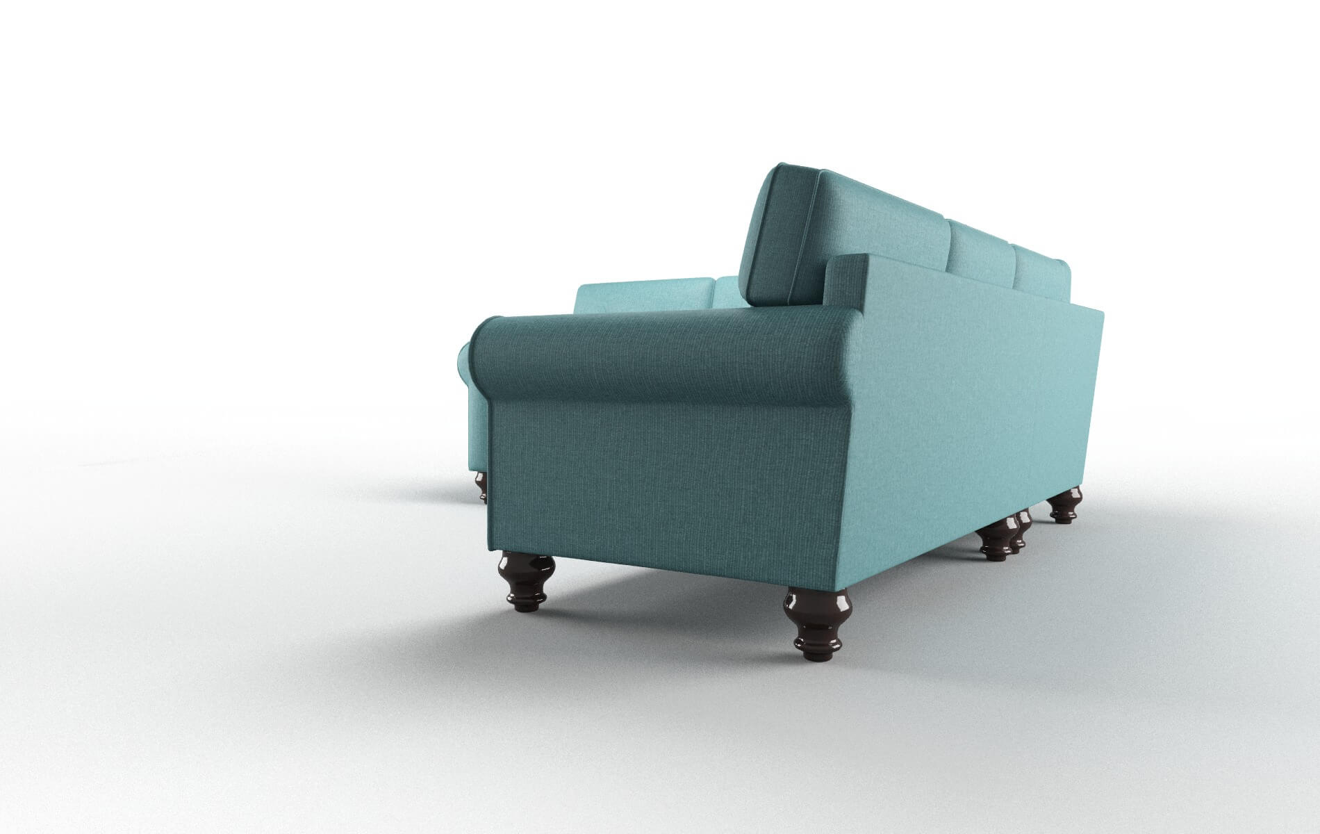 Farah Hepburn_hrp Emerald Sectional espresso legs 4