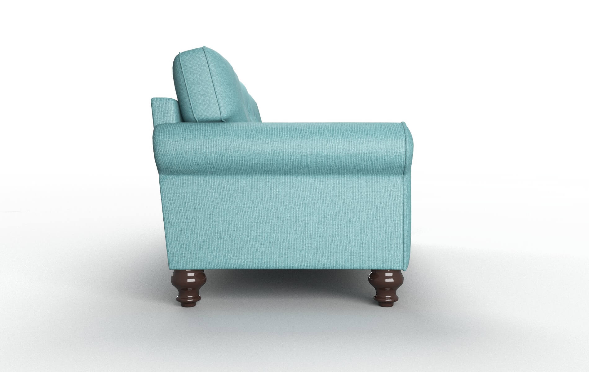 Farah Hepburn_hrp Emerald Sofa espresso legs 3