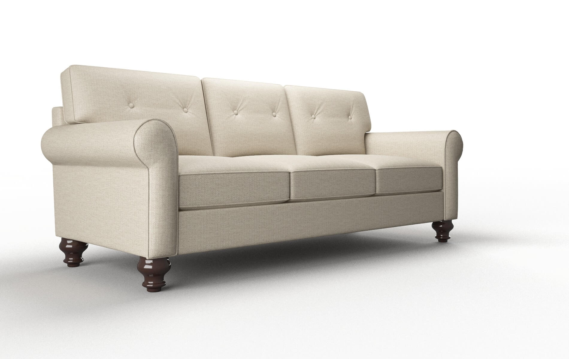 Farah Insight Barley Sofa espresso legs 2