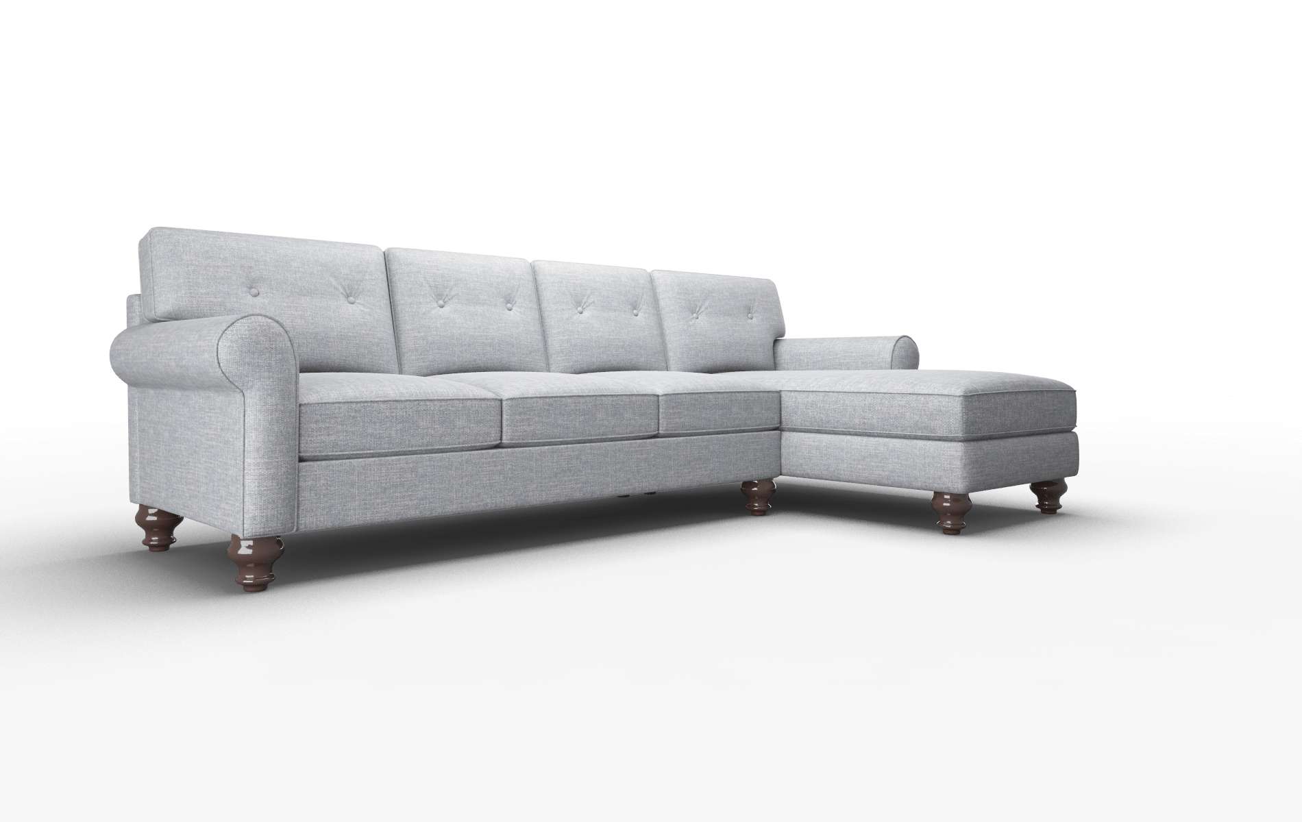 Farah Keylargo Ash Panel espresso legs 2