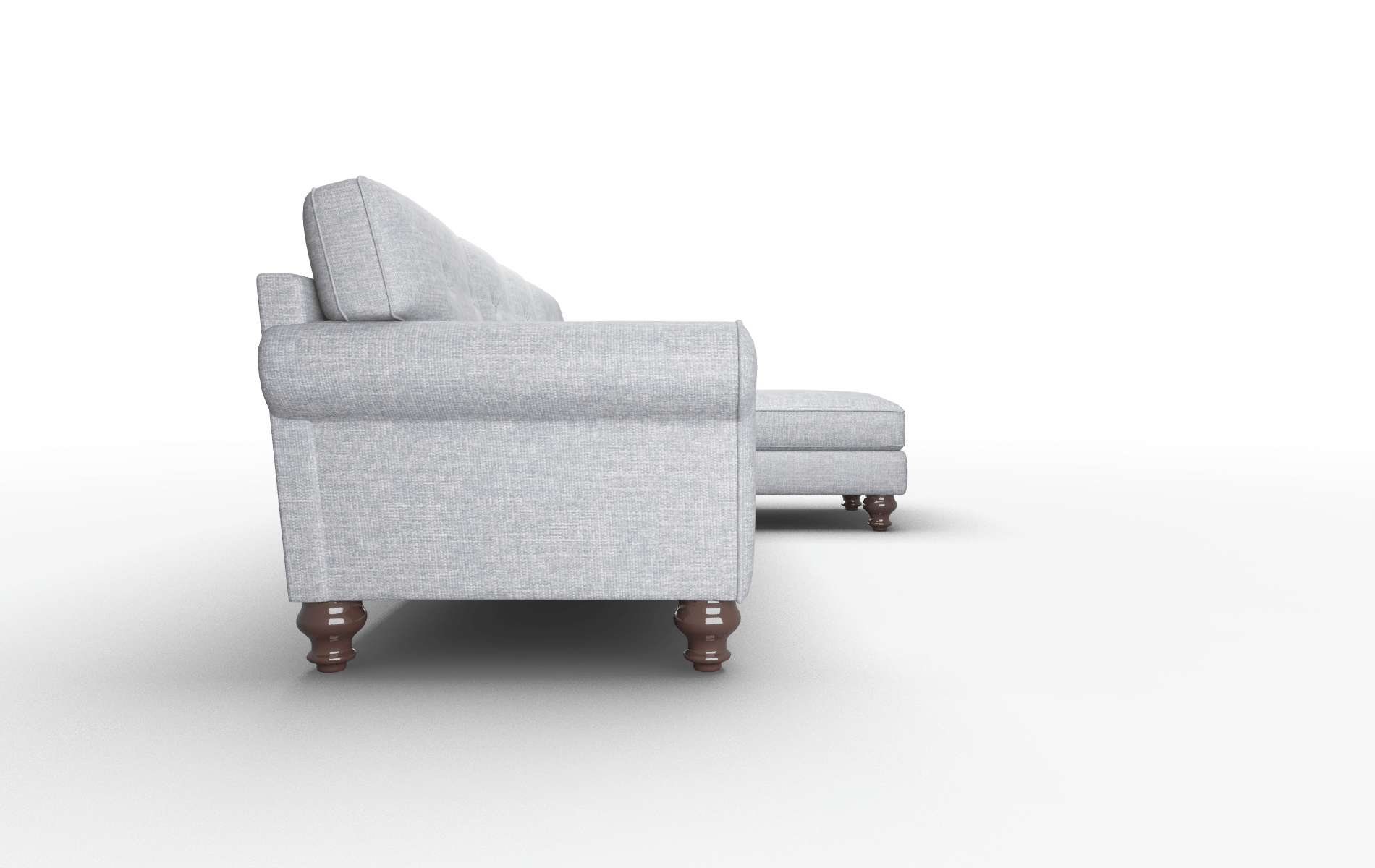 Farah Keylargo Ash Panel espresso legs 3