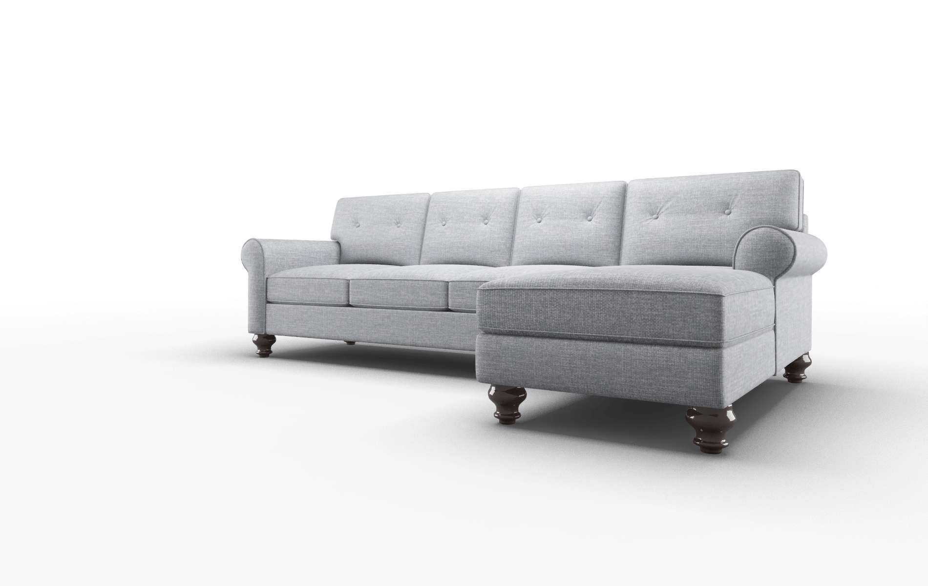 Farah Keylargo Ash Panel espresso legs 4