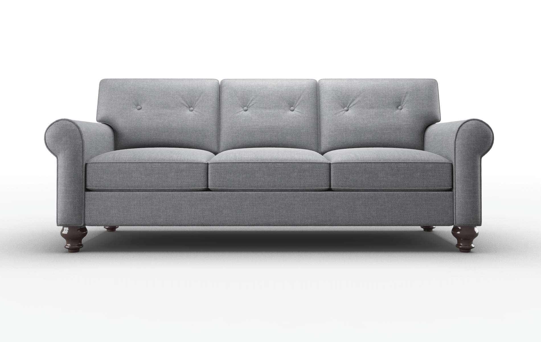 Farah Keylargo Graphite Sofa espresso legs 1