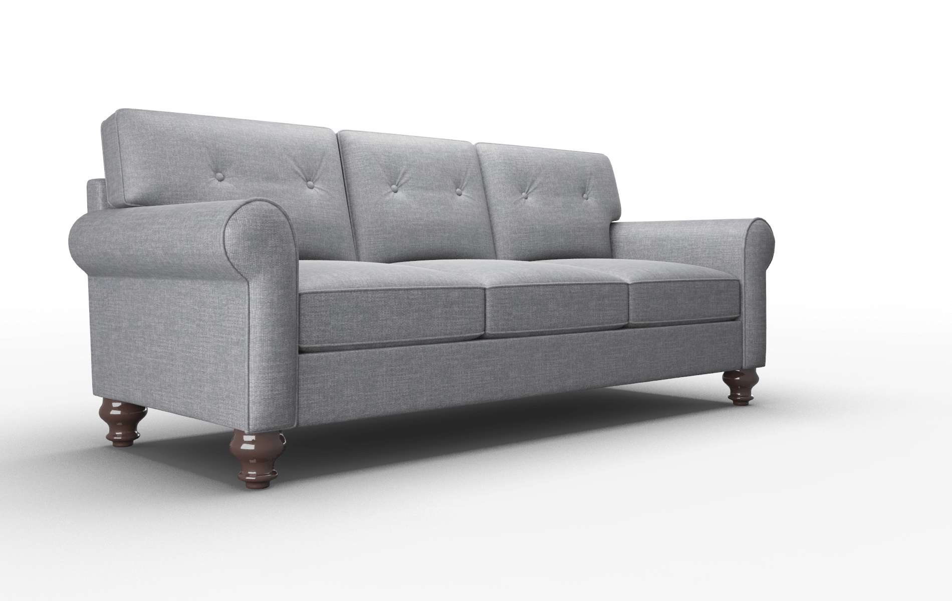 Farah Keylargo Graphite Sofa espresso legs 2
