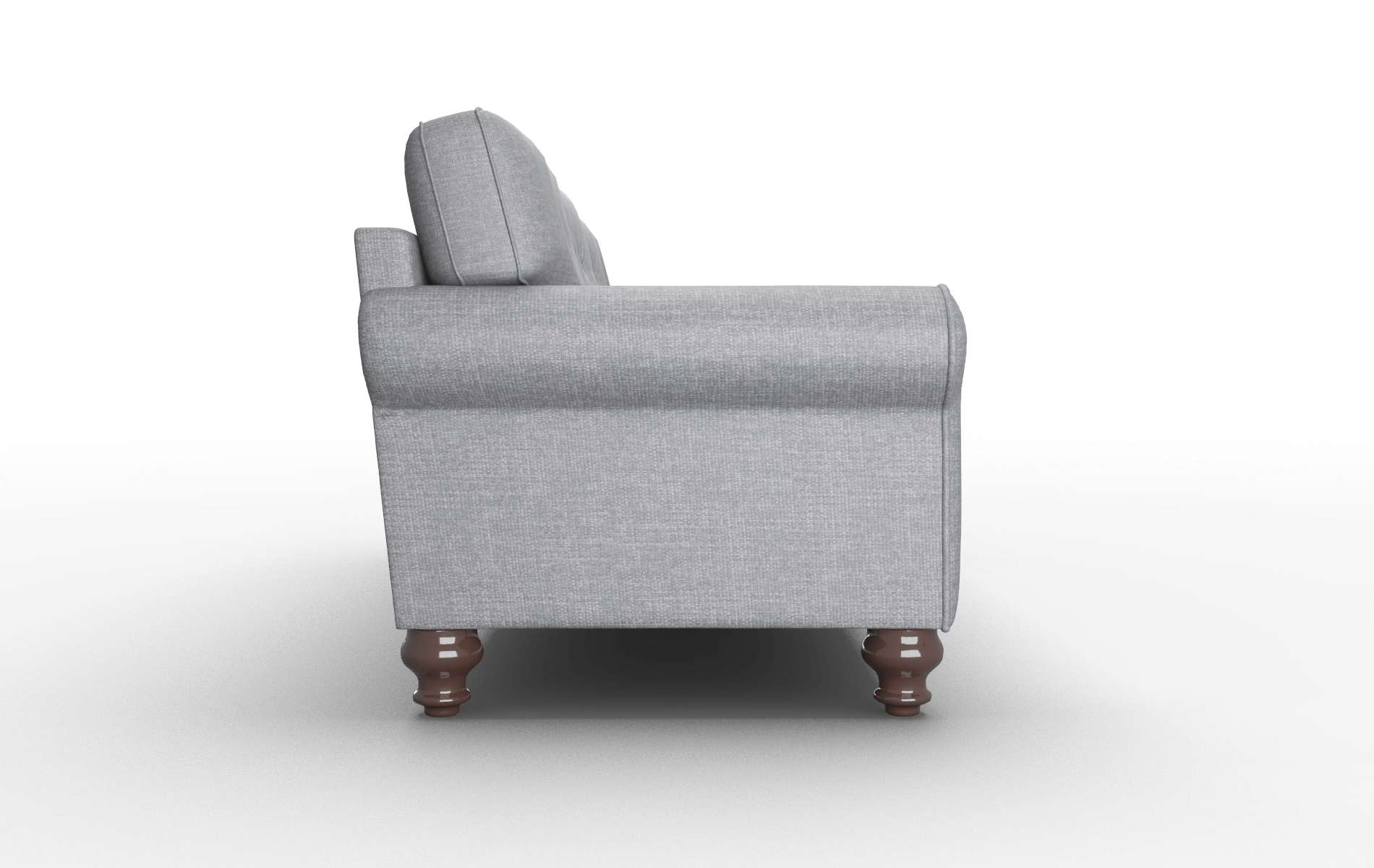 Farah Keylargo Graphite Sofa espresso legs 3