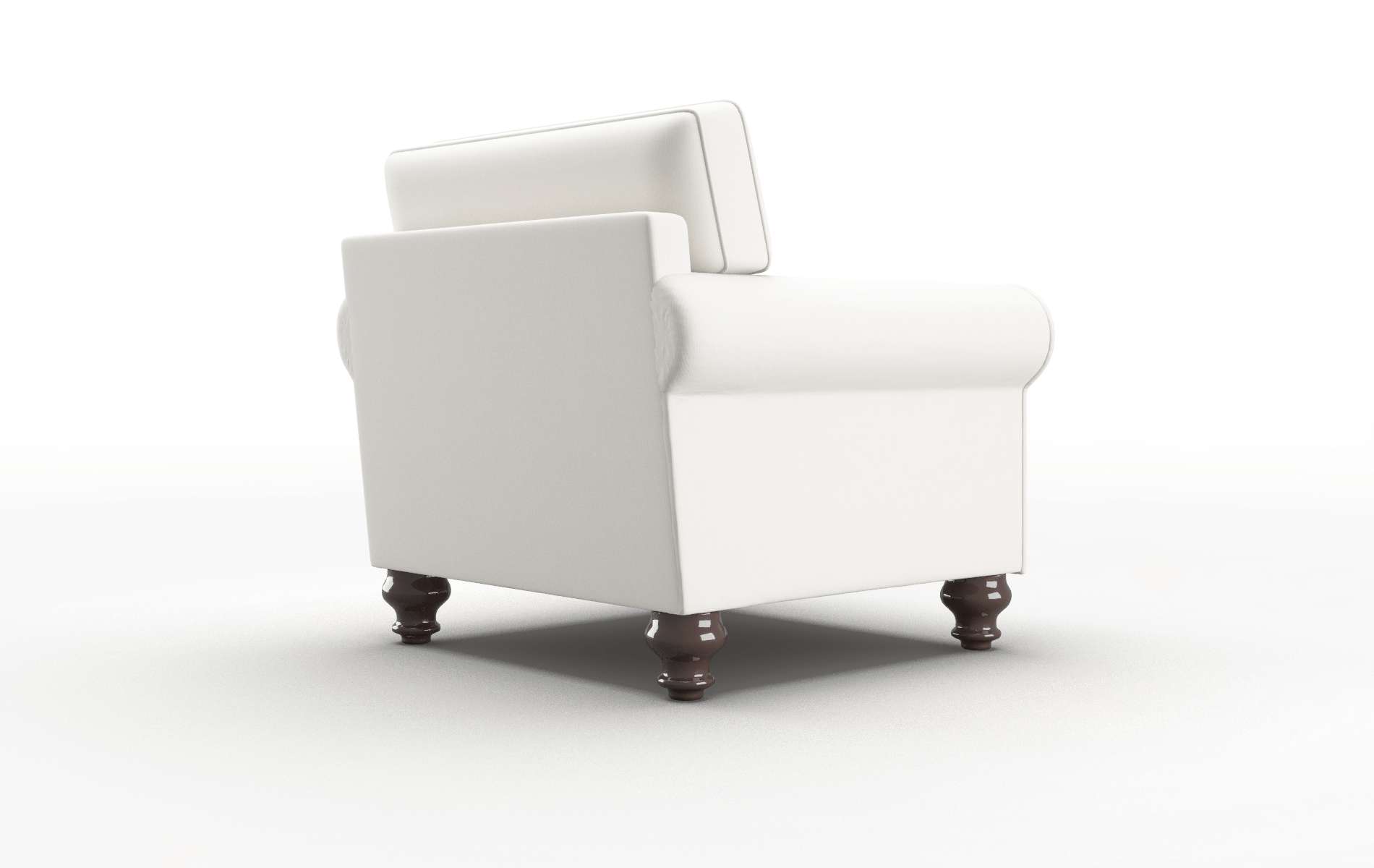Farah Keylargo Oatmeal Chair espresso legs 5