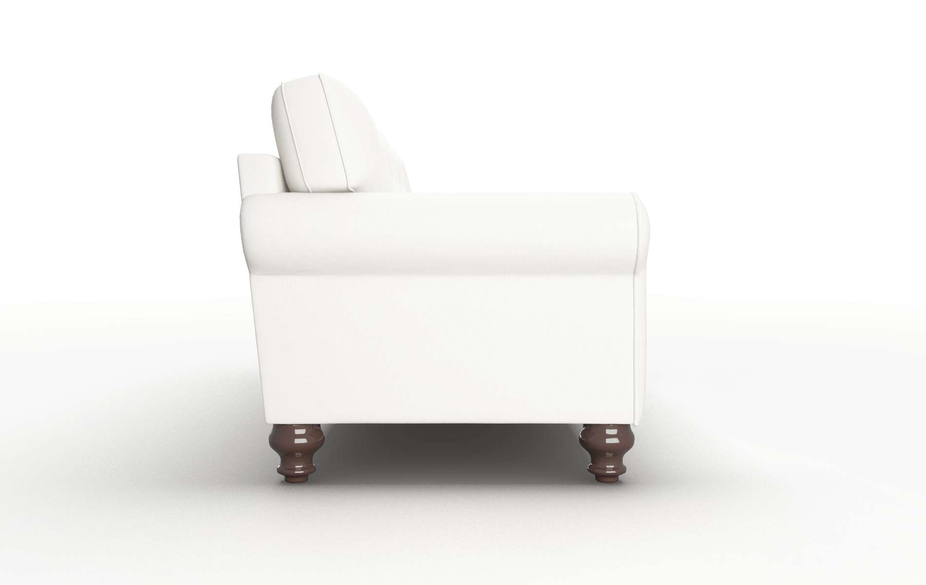 Farah Keylargo Oatmeal Sofa espresso legs 3