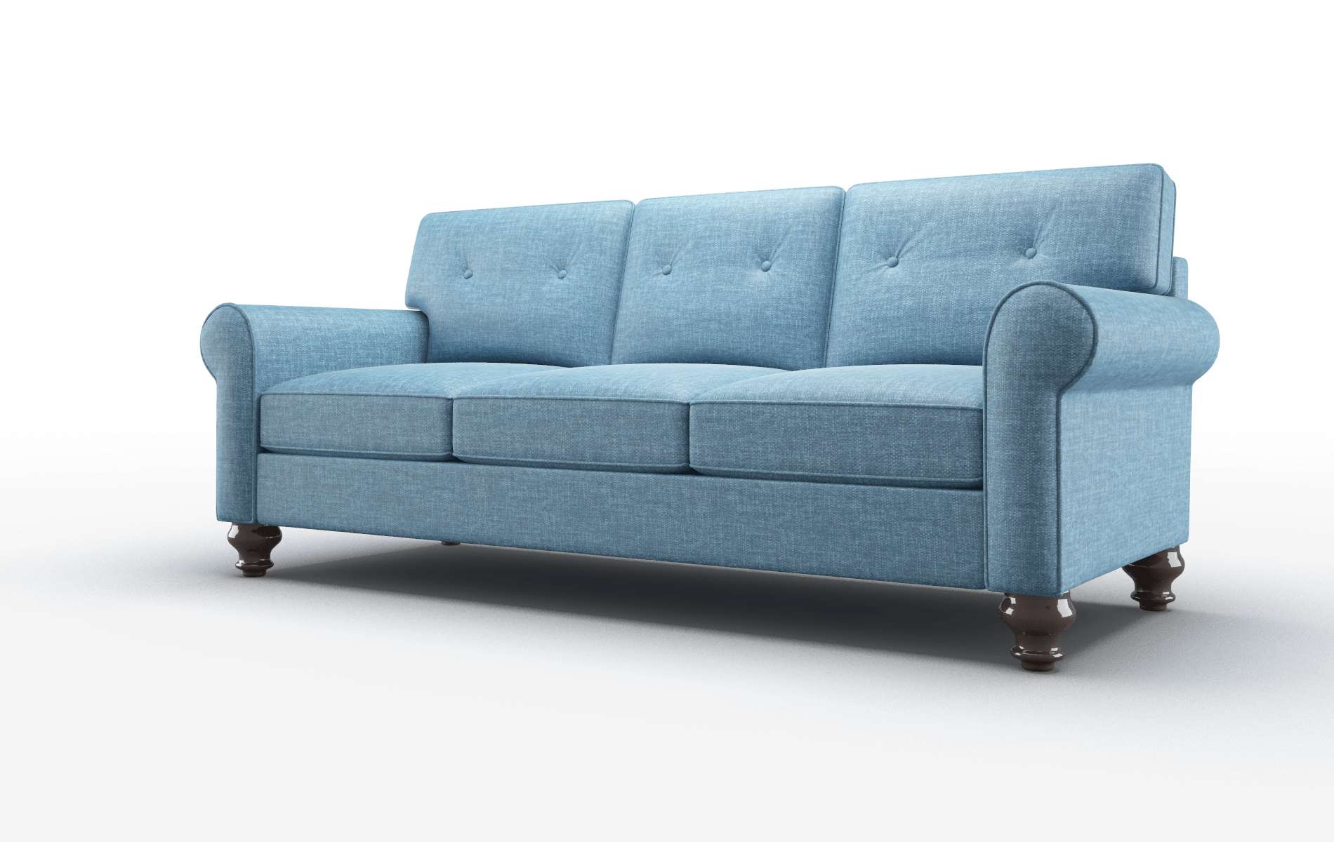 Farah Keylargo Ocean Sofa espresso legs 4