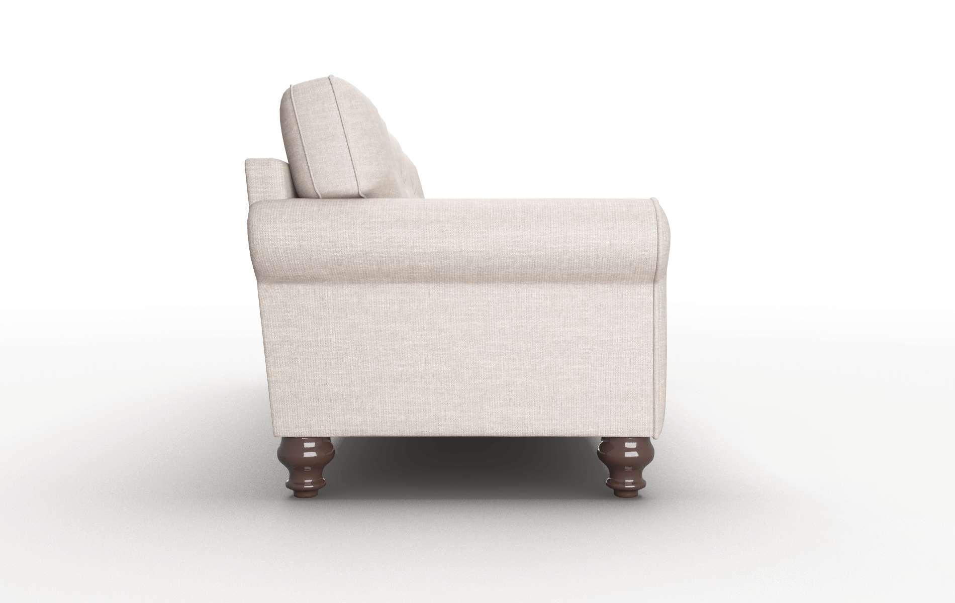Farah Keylargo Pumice Sofa espresso legs 3