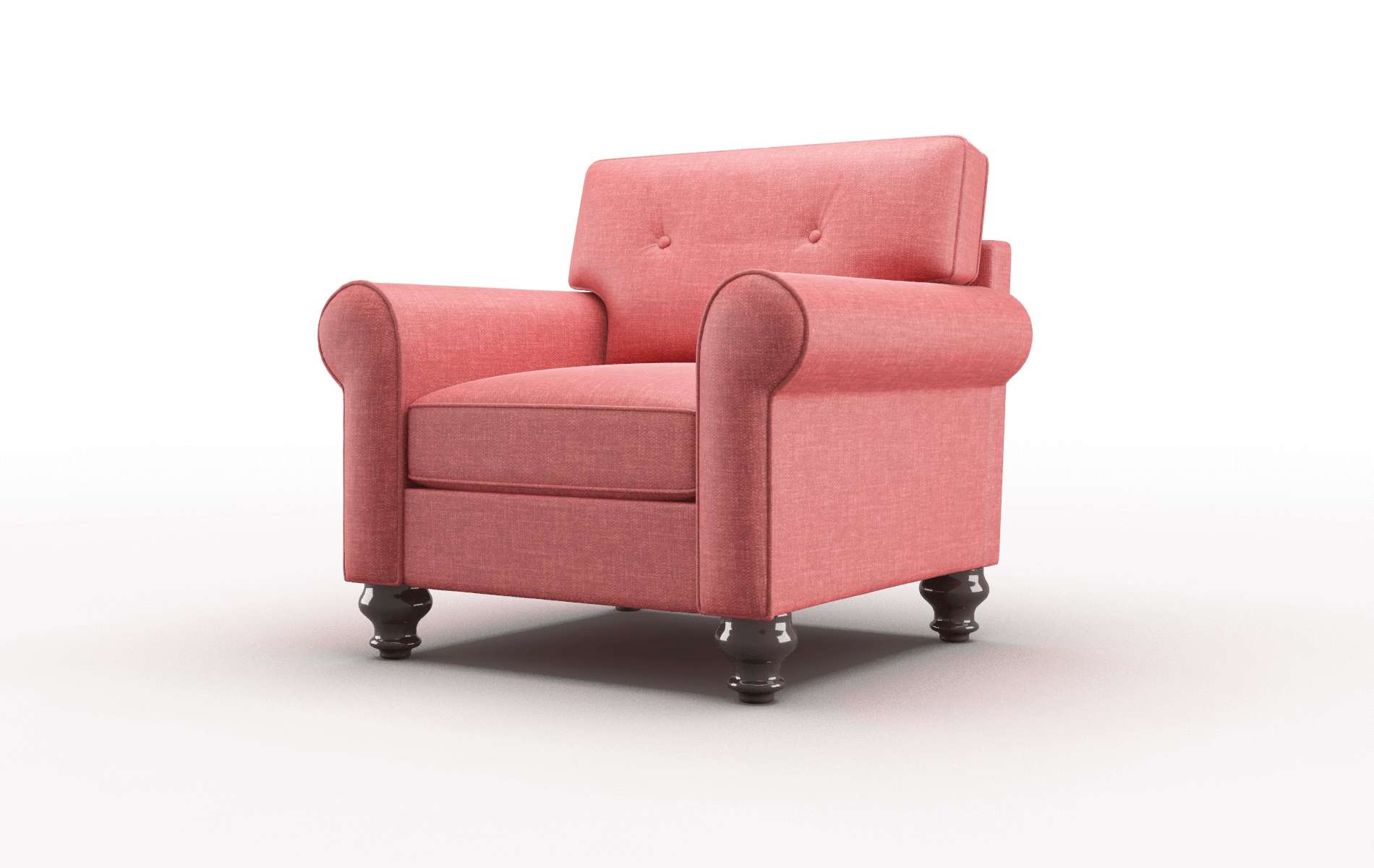 Farah Keylargo Ruby Chair espresso legs 4