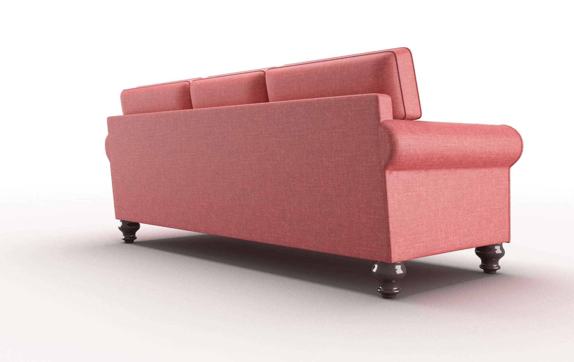 Farah Keylargo Ruby Sofa espresso legs 5