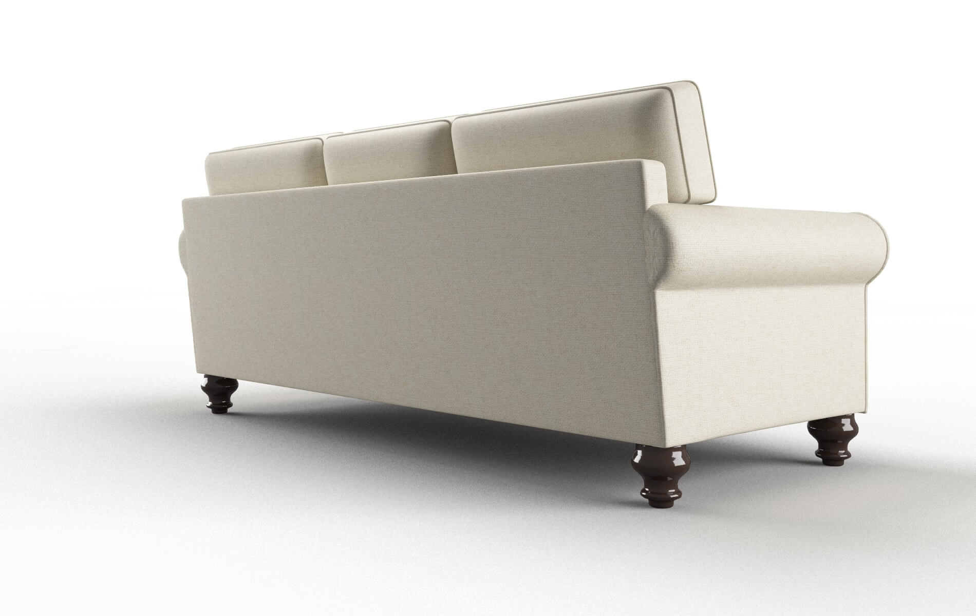 Farah Lana Sand Sofa espresso legs 5