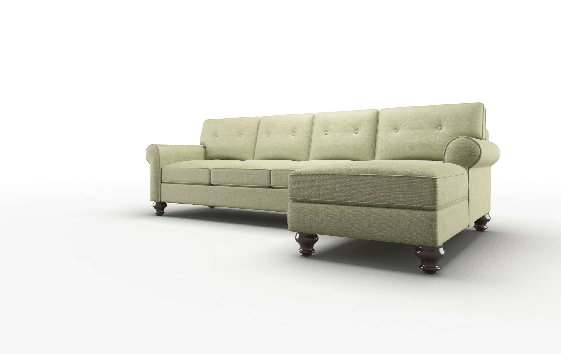 Farah Leslie Lawn Panel espresso legs 4