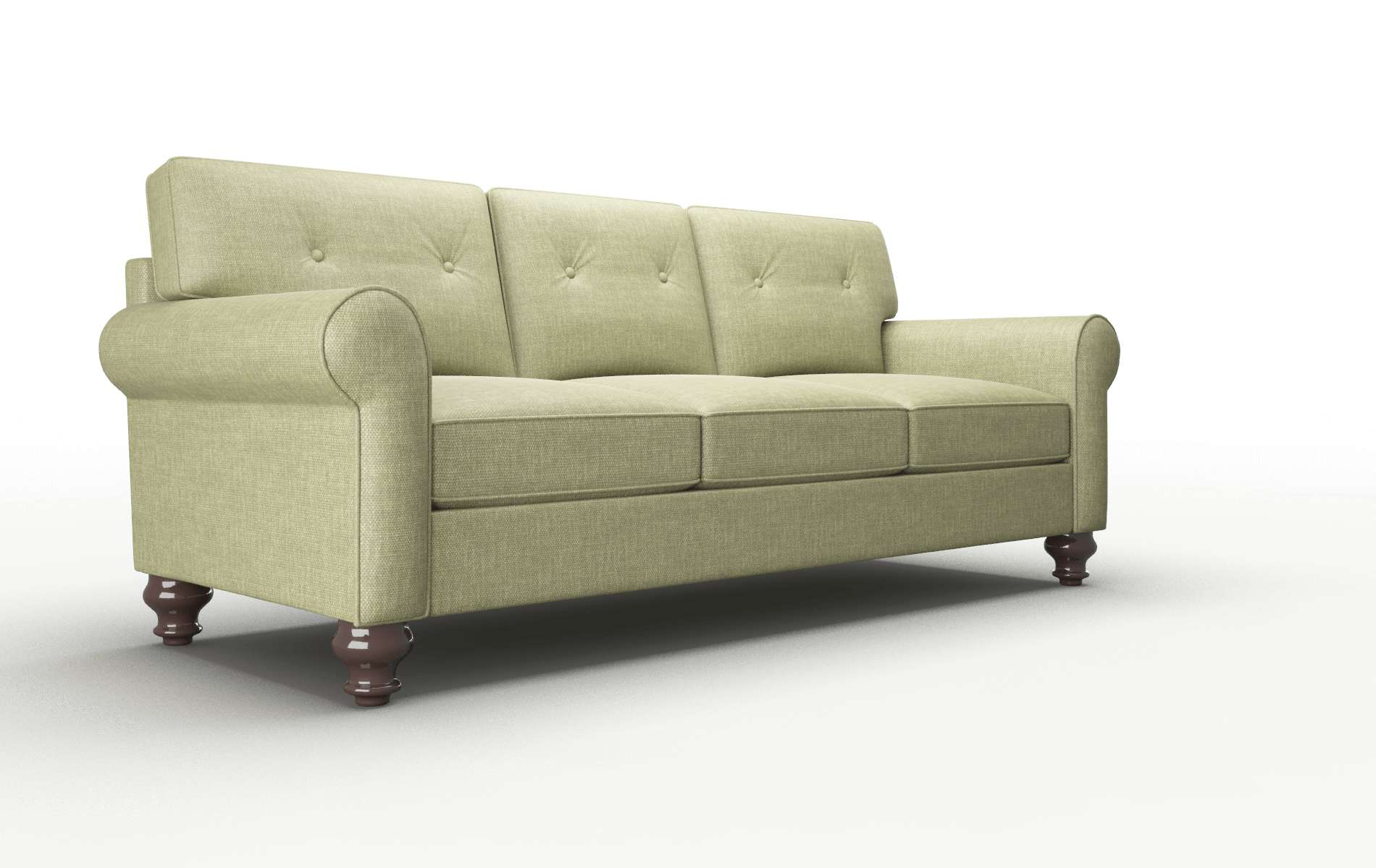 Farah Leslie Lawn Sofa espresso legs 2