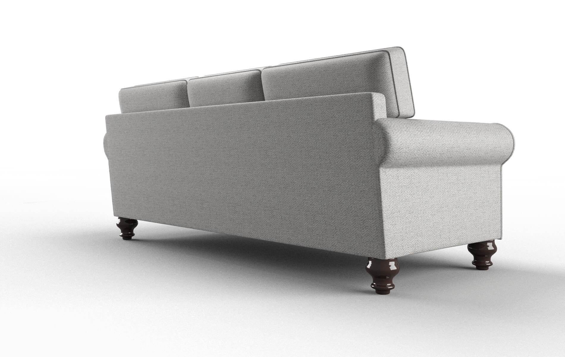 Farah Malibu Dove Sofa espresso legs 5