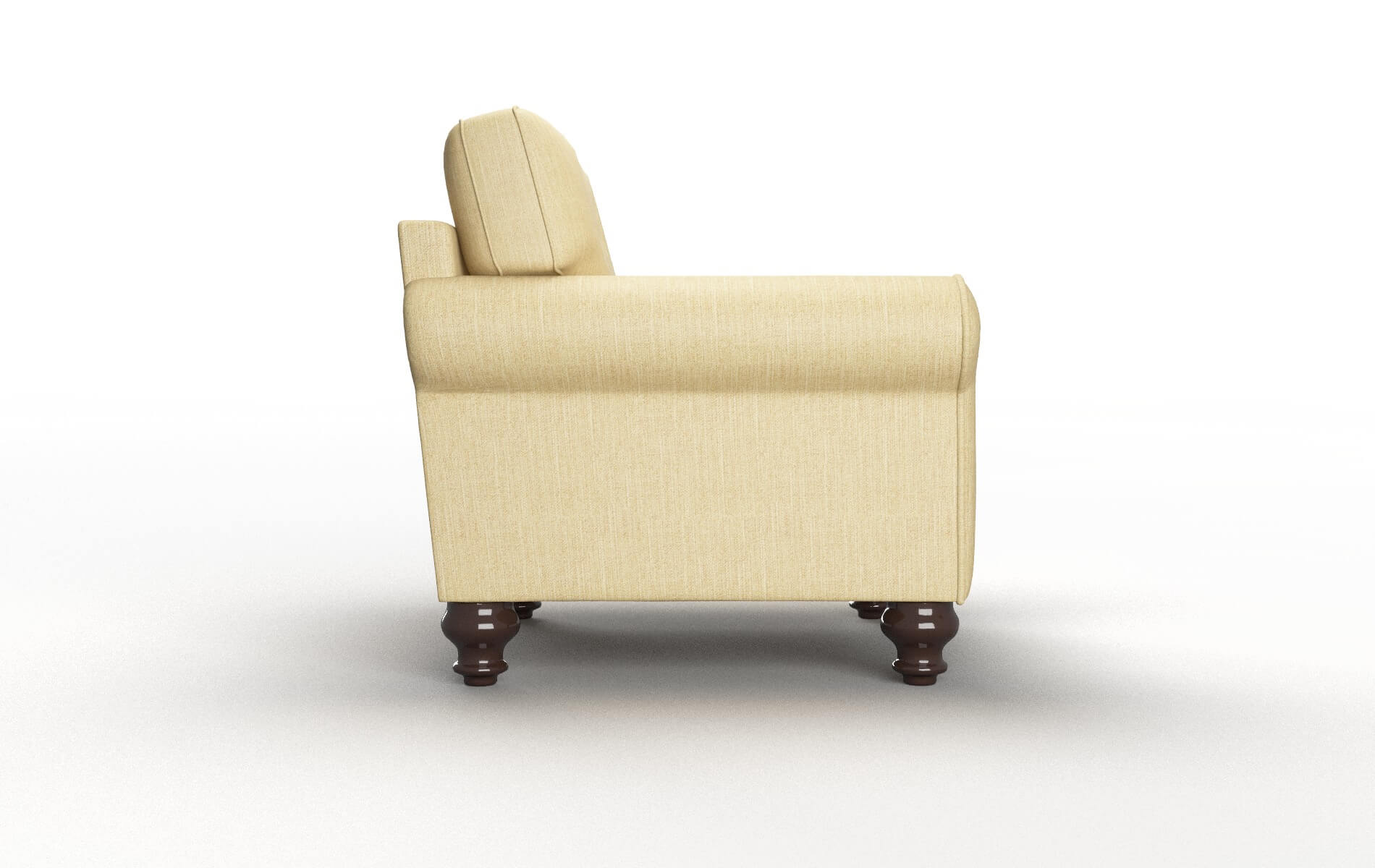 Farah Malibu Maize Chair espresso legs 3