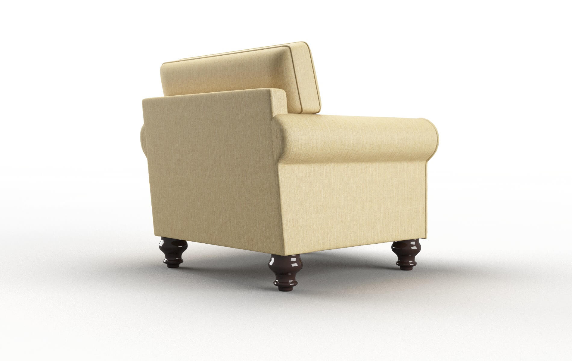 Farah Malibu Maize Chair espresso legs 5