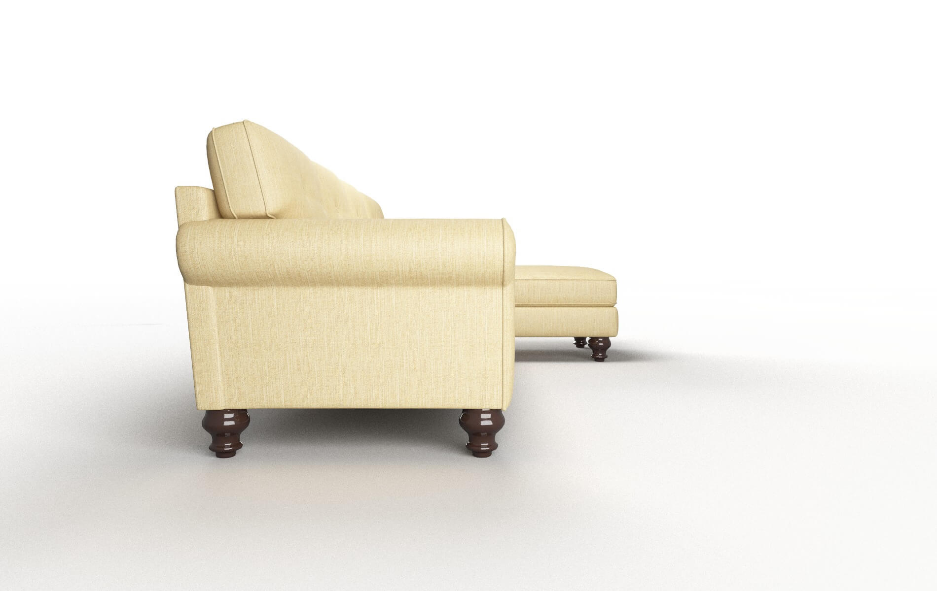 Farah Malibu Maize Panel espresso legs 3