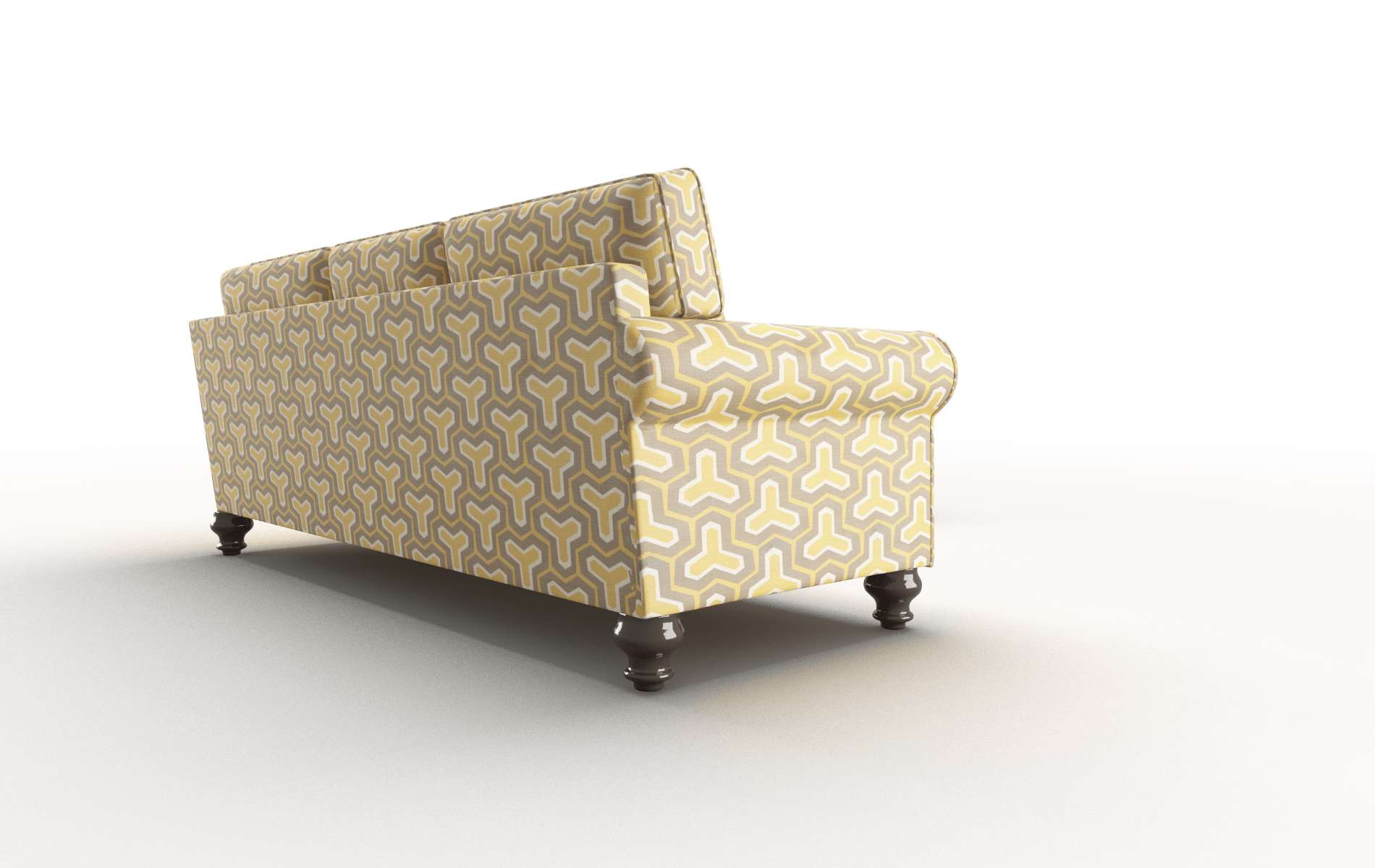 Farah Merci Dijon Sectional espresso legs 3