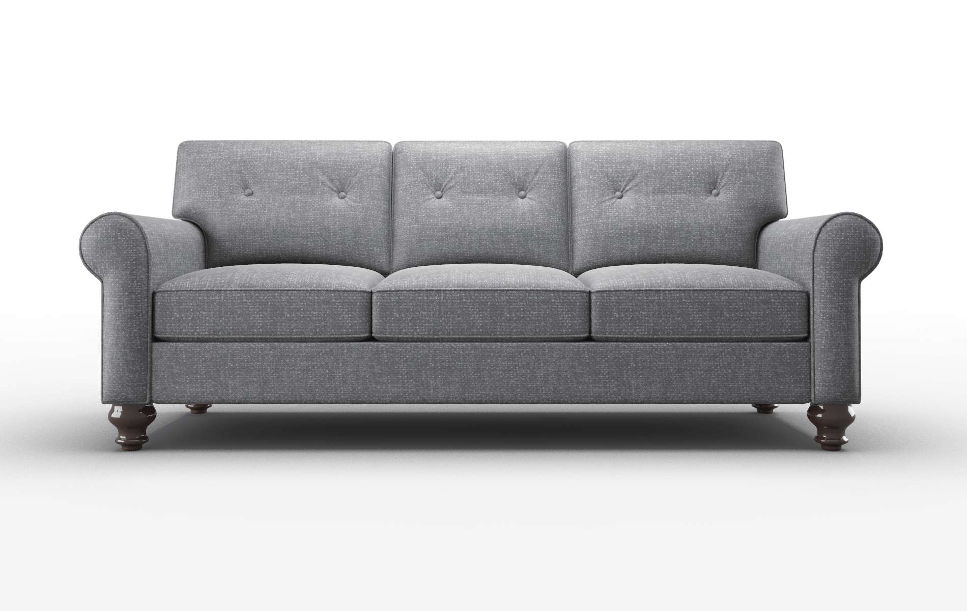 Farah Notion Graphite Sofa espresso legs 1