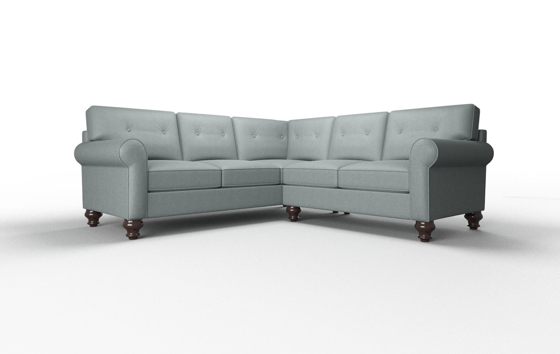 Farah Oakley baltic Sectional Espresso Legs  1