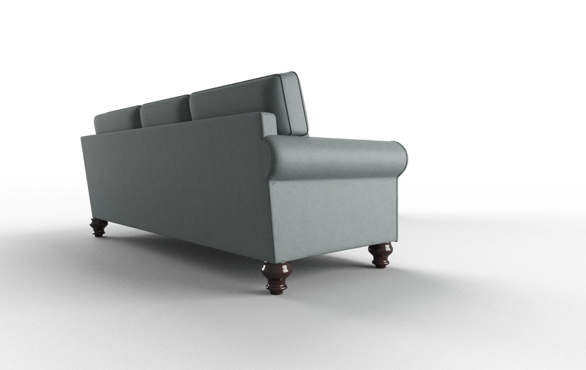 Farah Oakley Baltic Sectional espresso legs 3