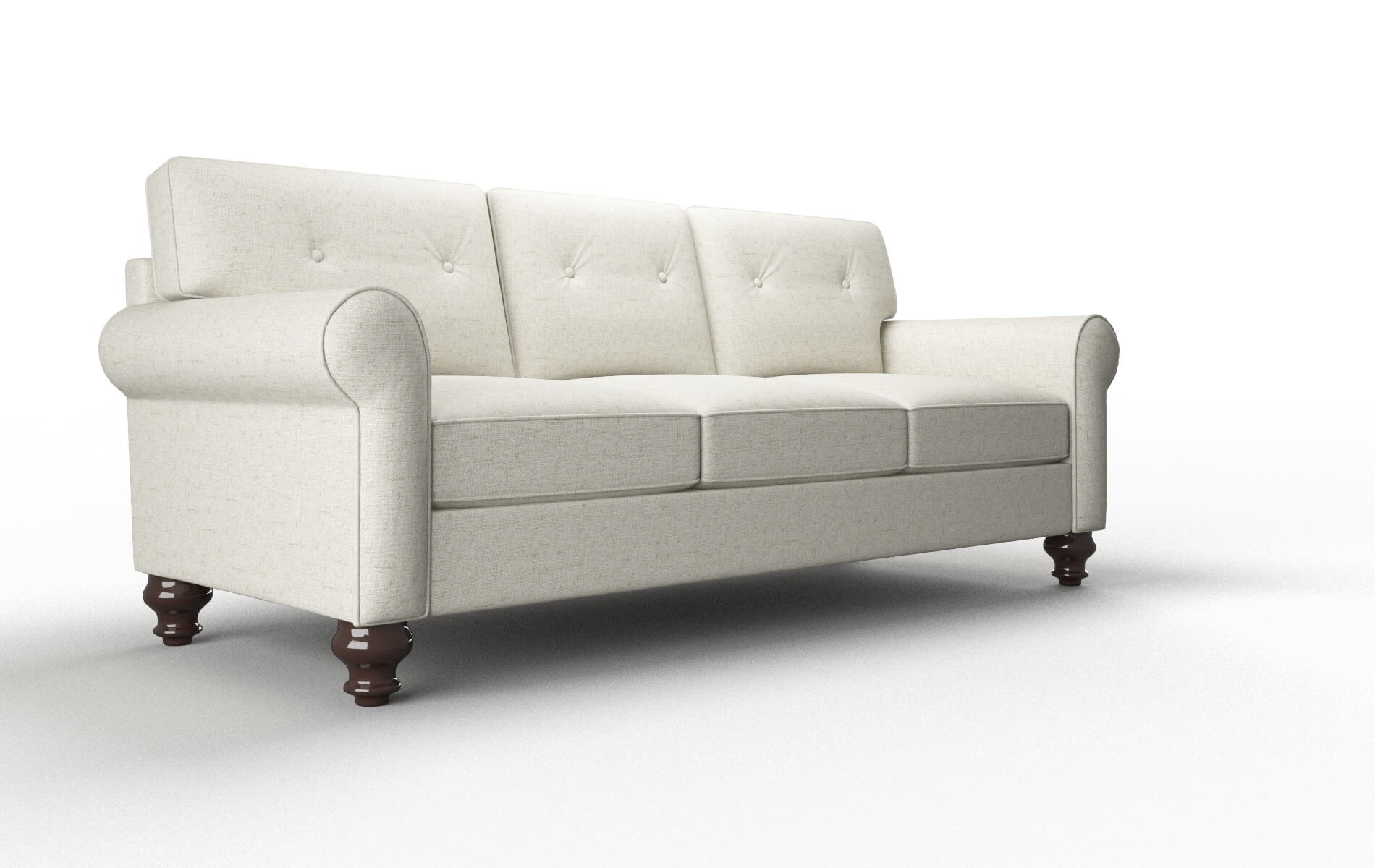 Farah Oceanside Birch Sofa espresso legs 2