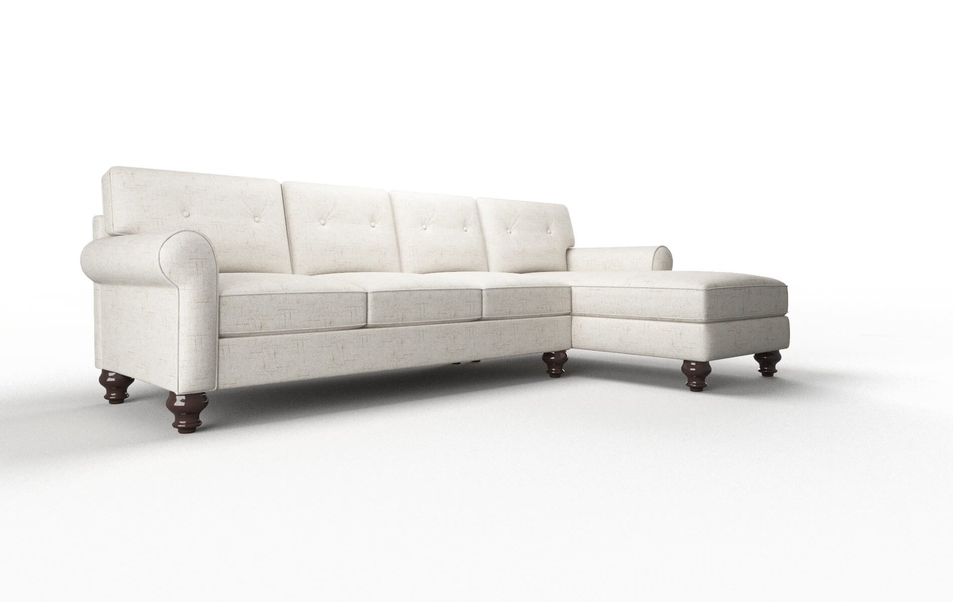 Farah Oceanside Natural Panel espresso legs 2