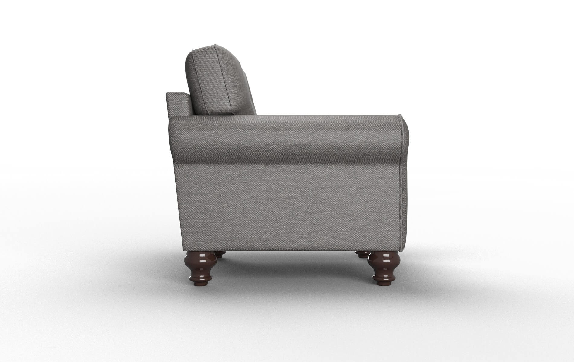 Farah Oscar Charcoal Chair espresso legs 3