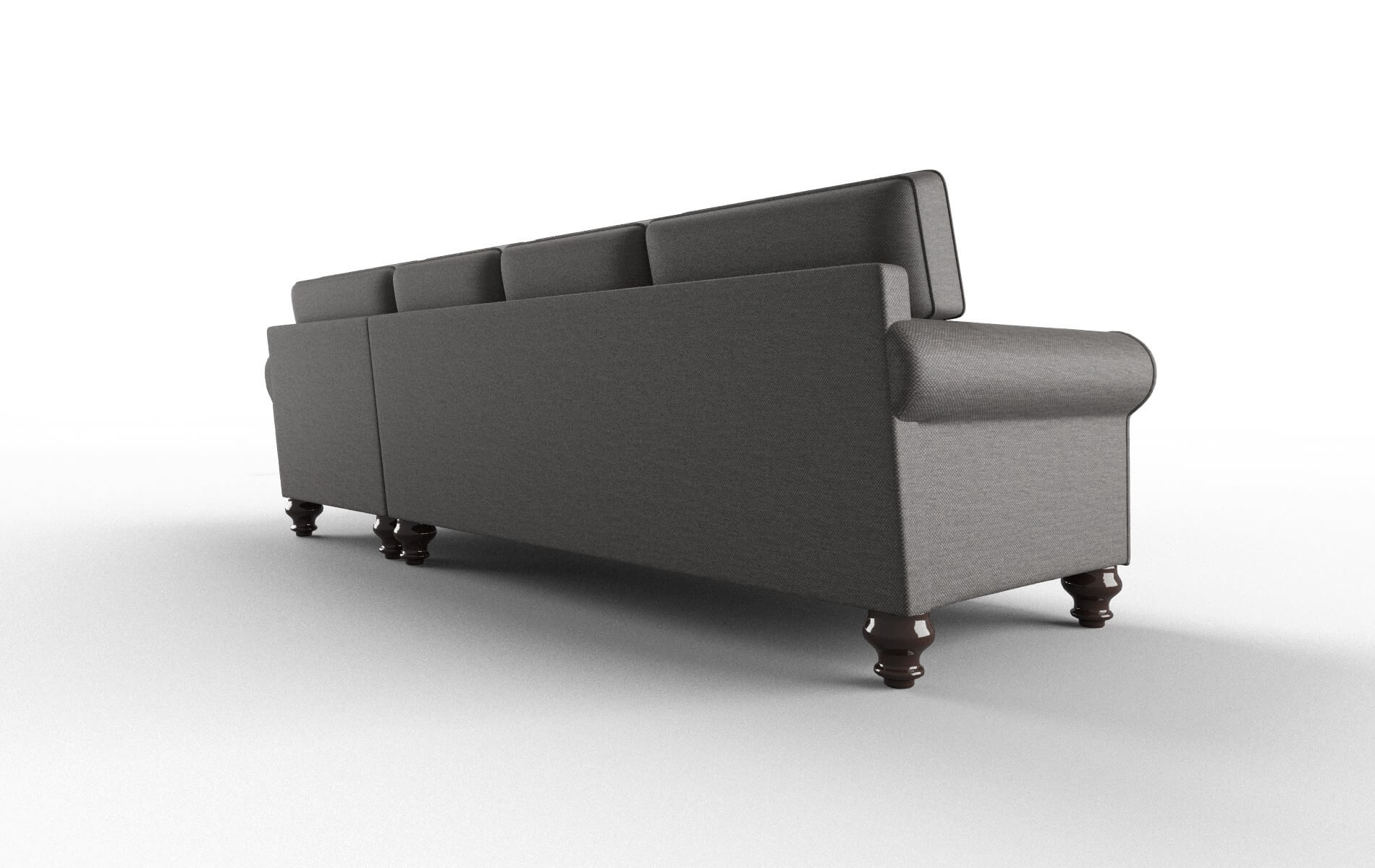 Farah Oscar Charcoal Panel espresso legs 5