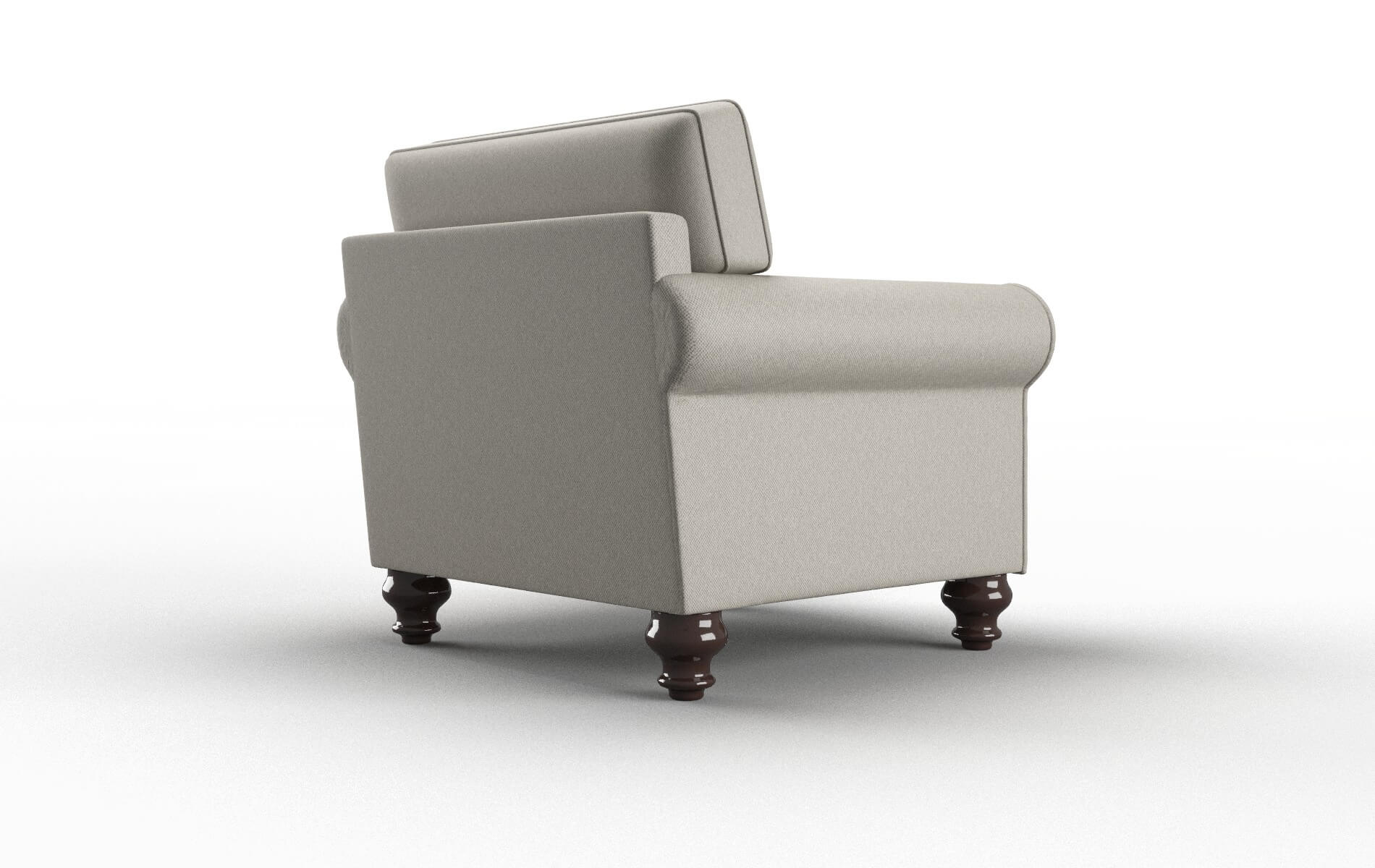 Farah Oscar Silver Chair espresso legs 5