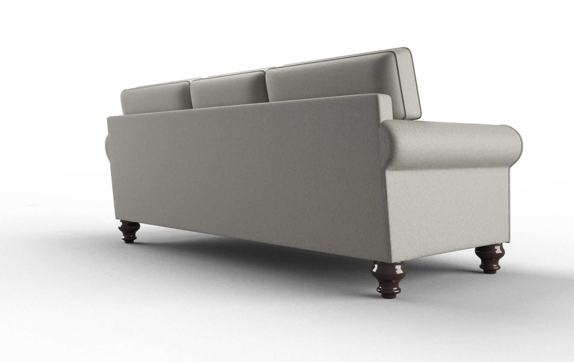 Farah Oscar Silver Sofa espresso legs 5