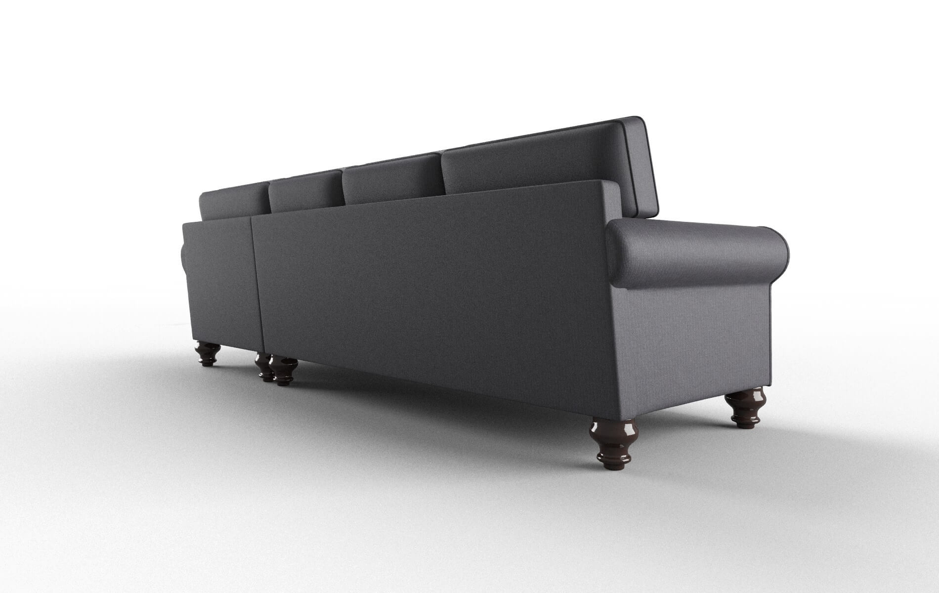 Farah Parker Charcoal Panel espresso legs 5