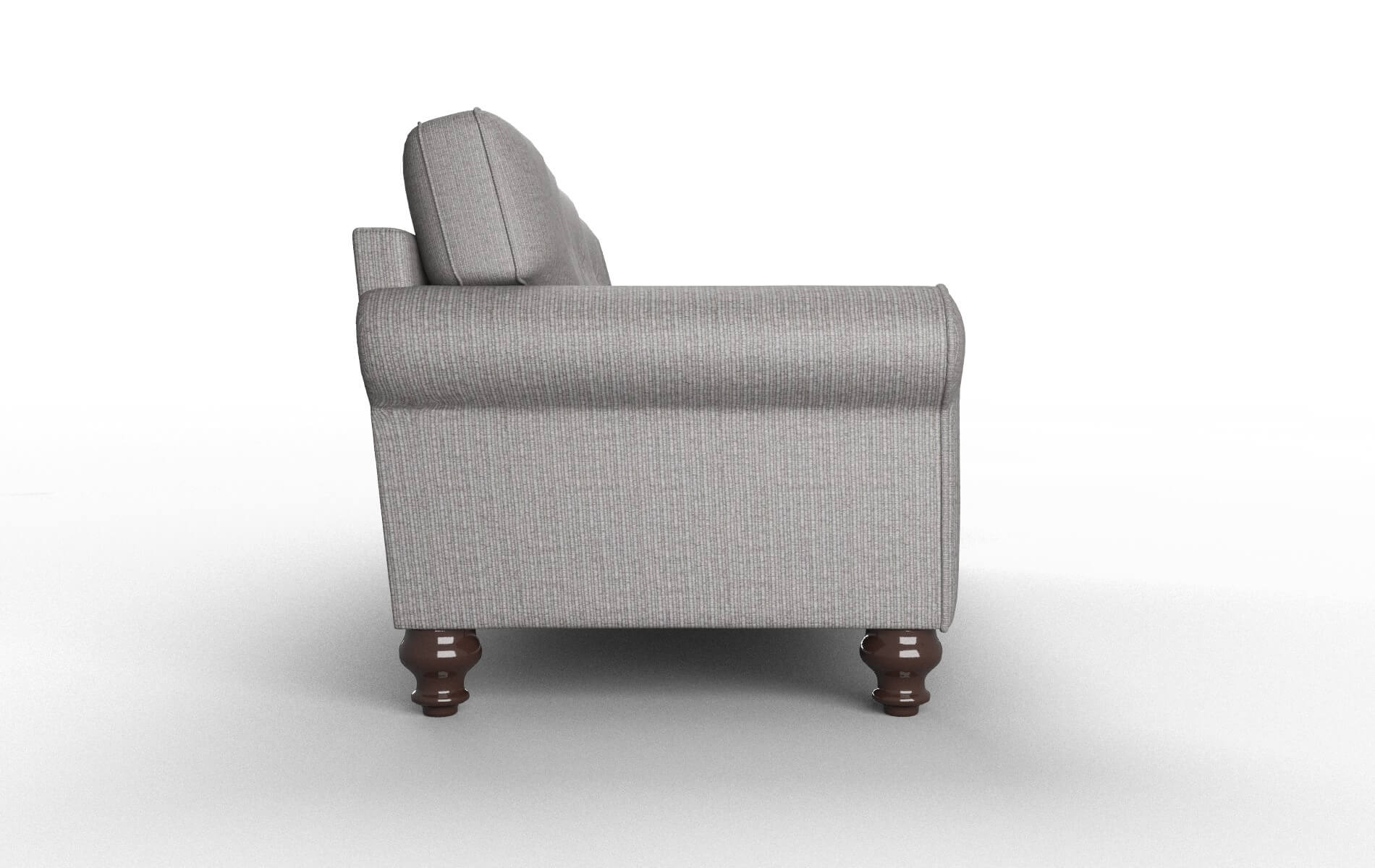 Farah Parker Graphite Sofa espresso legs 3