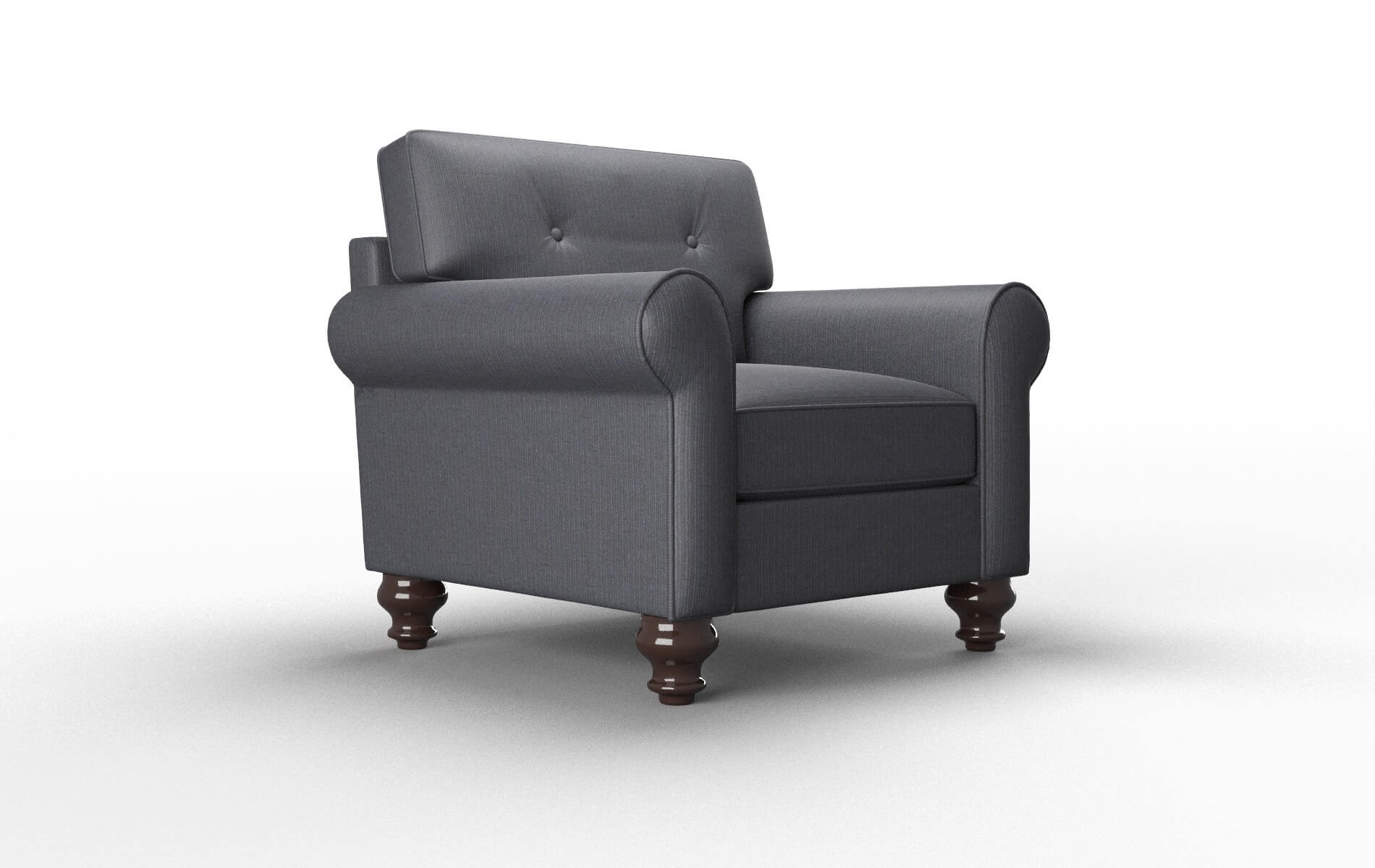 Farah Parker Midnight Chair espresso legs 2