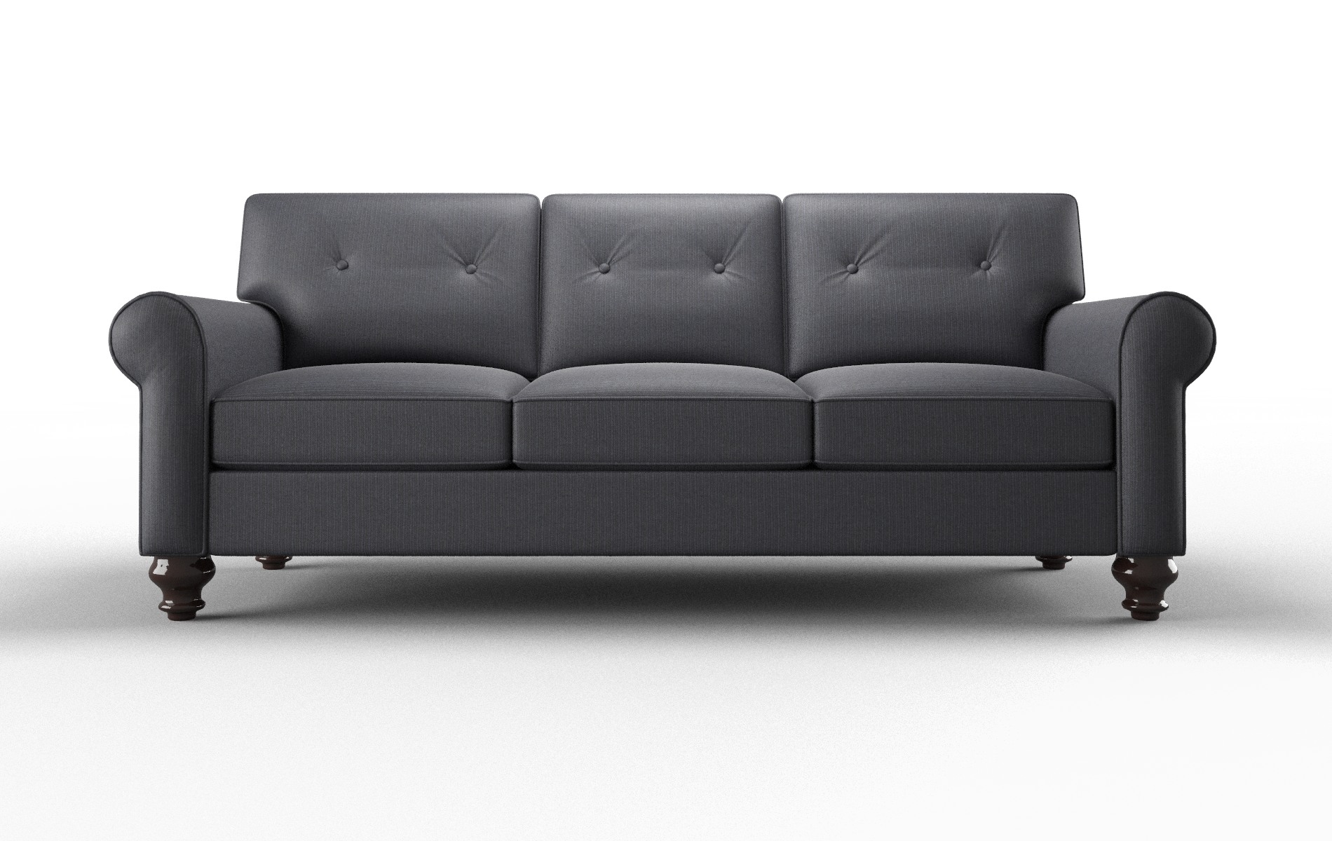 Farah Parker Midnight Sofa espresso legs 1