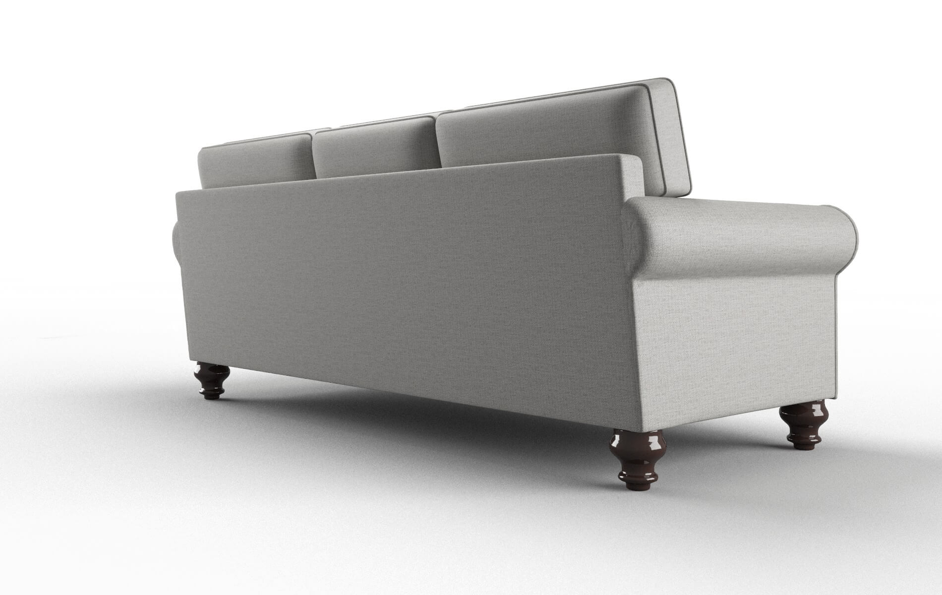 Farah Parker Silver Sofa espresso legs 5