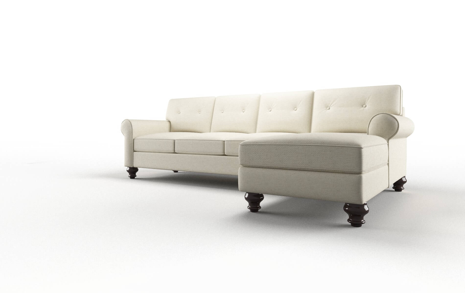 Farah Phoenix Ivory Panel espresso legs 4