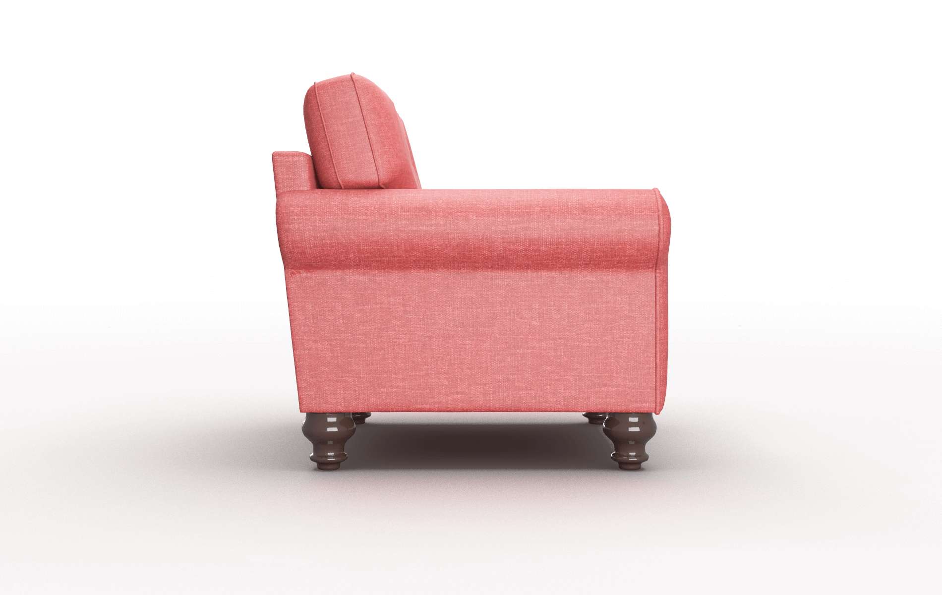 Farah Portland Berry Chair espresso legs 3