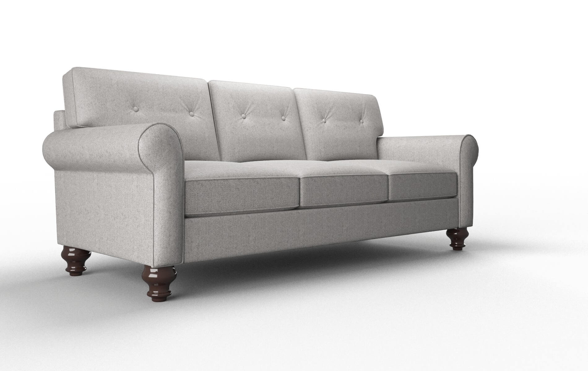 Farah Prime Ash Sofa espresso legs 2