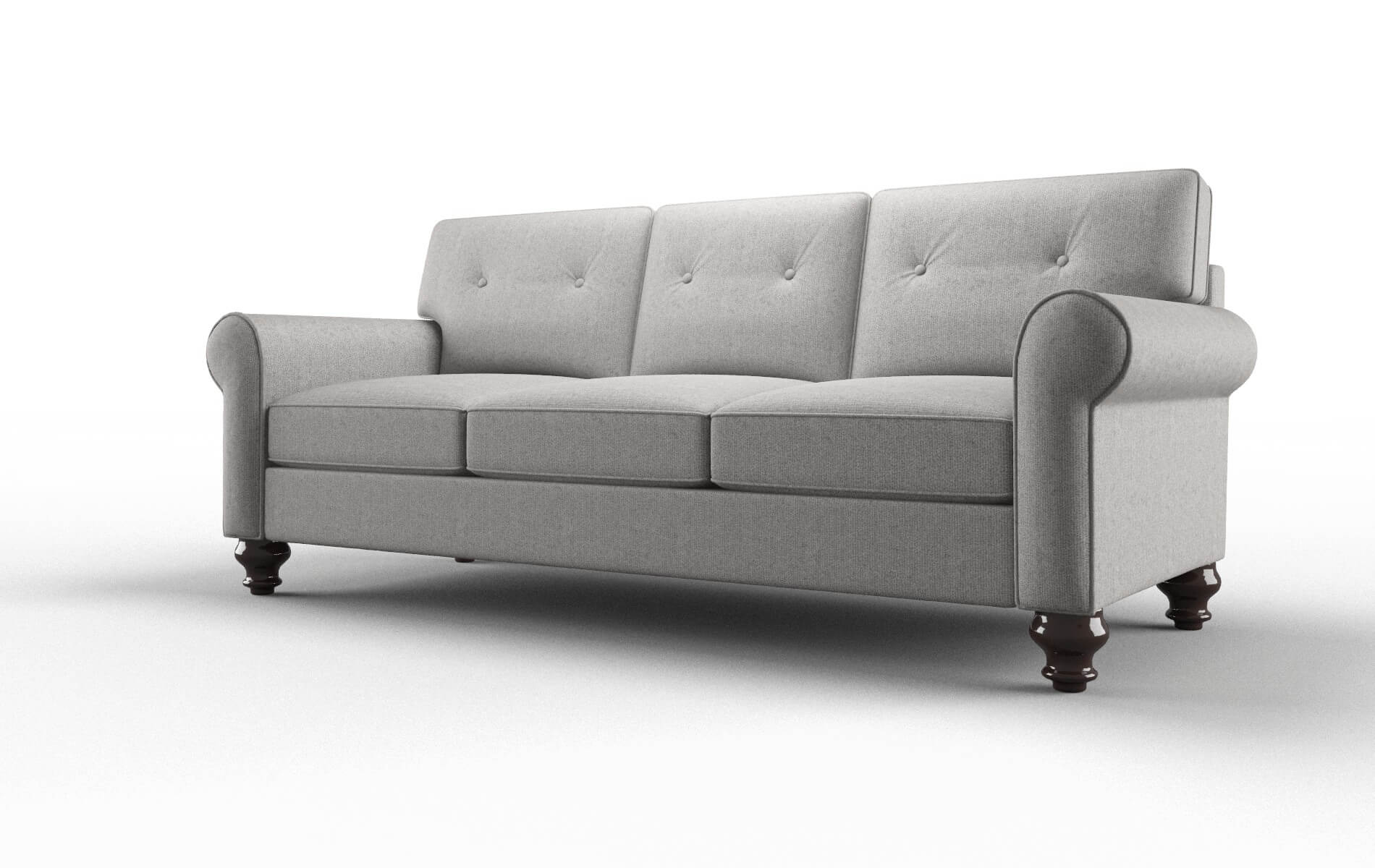 Farah Prime Ash Sofa espresso legs 4
