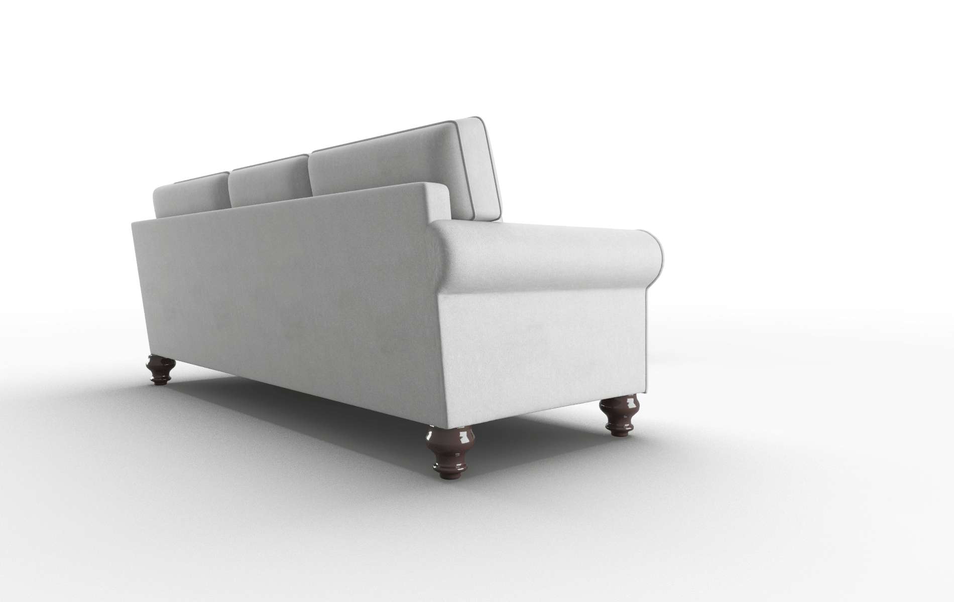 Farah Prisma Steam Sectional espresso legs 3