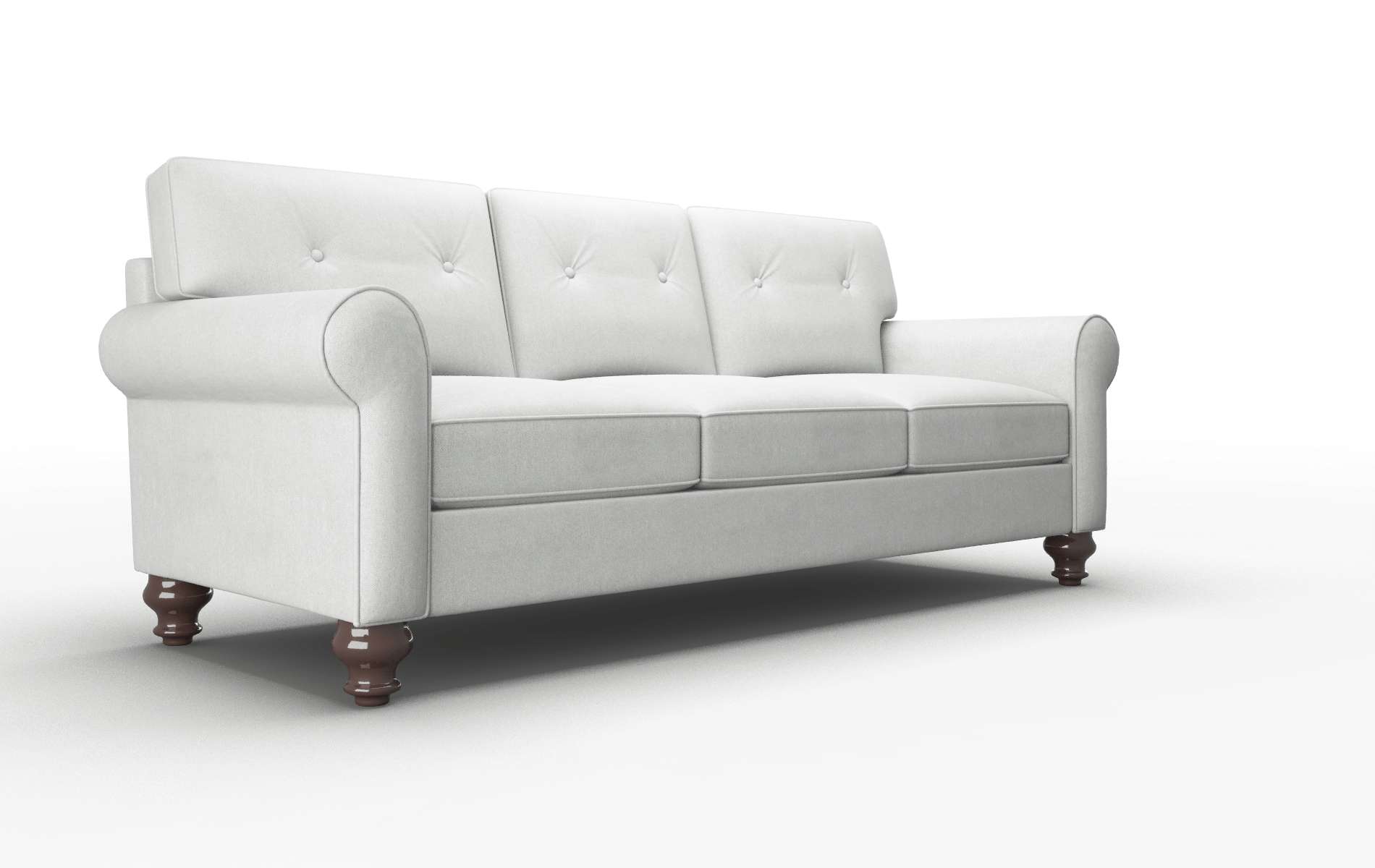 Farah Prisma Steam Sofa espresso legs 2