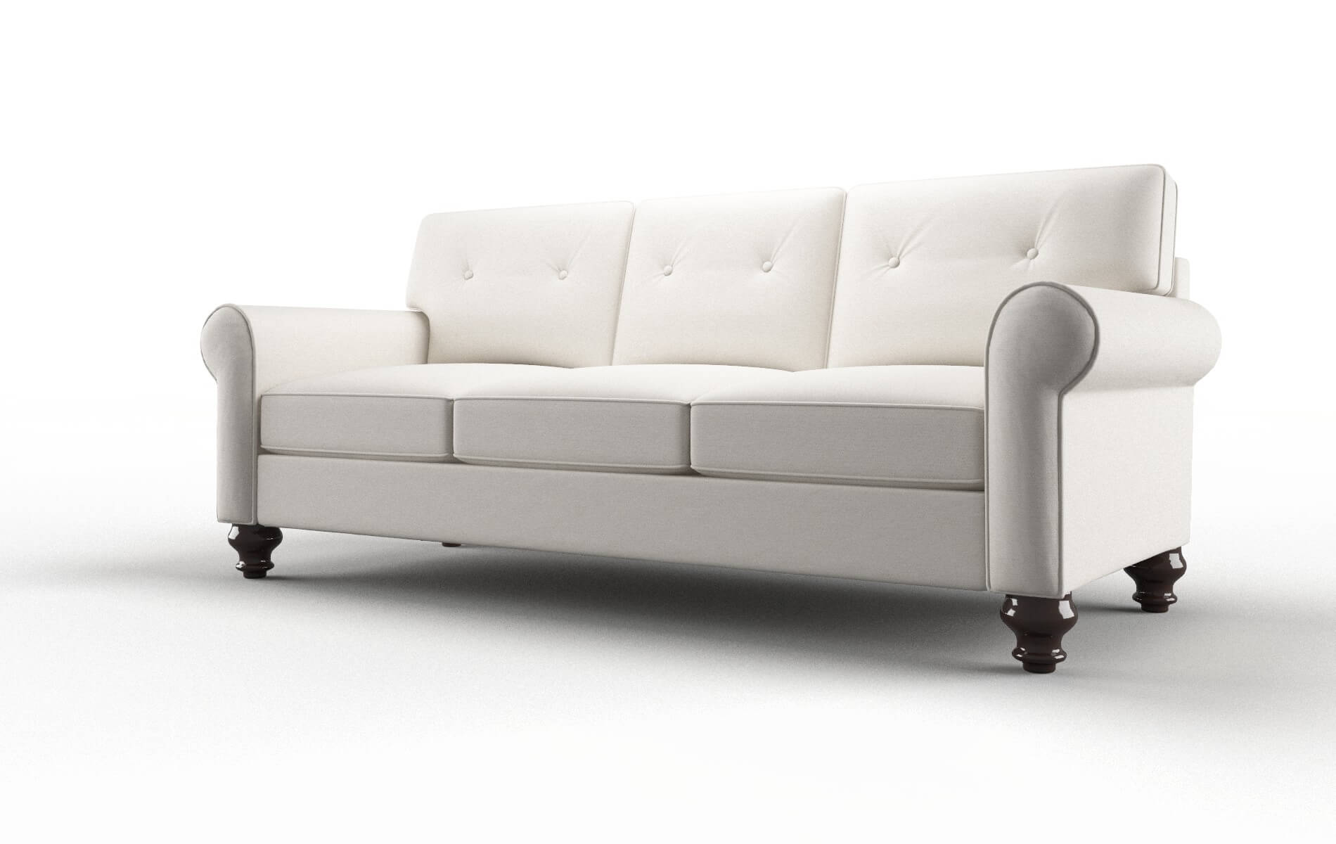 Farah Redondo Pearl Sofa espresso legs 4