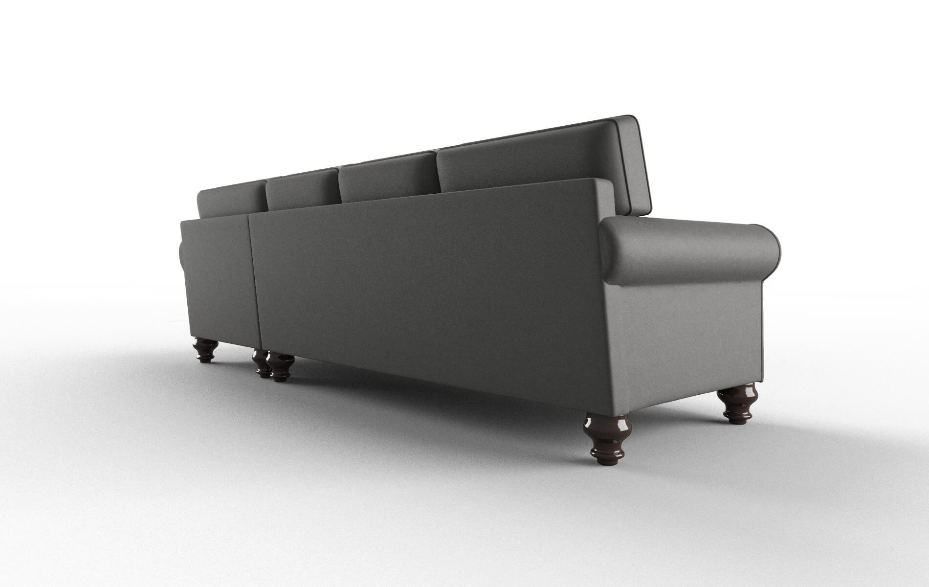 Farah Rocket Charcoal Panel espresso legs 5