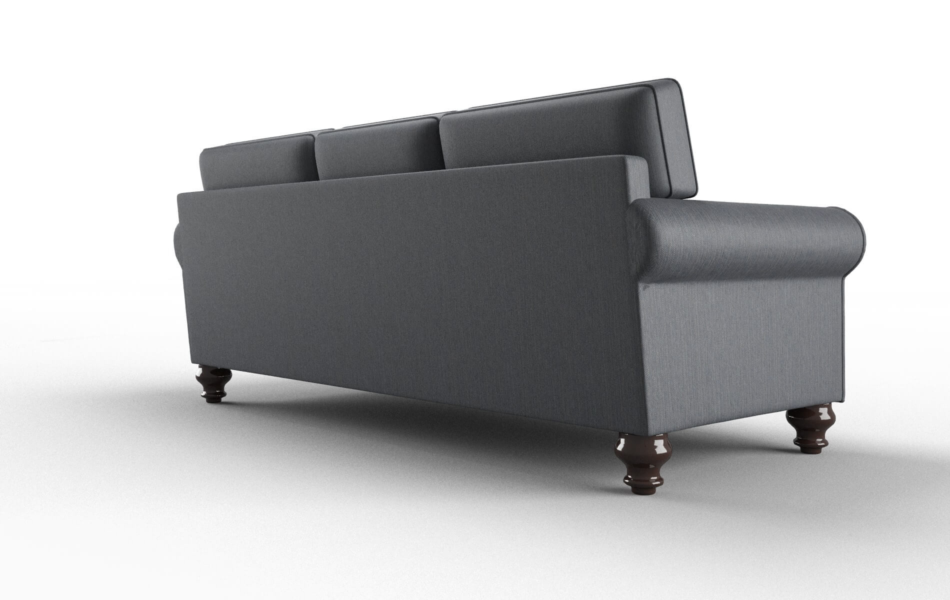 Farah Rocket Eclipse Sofa espresso legs 5