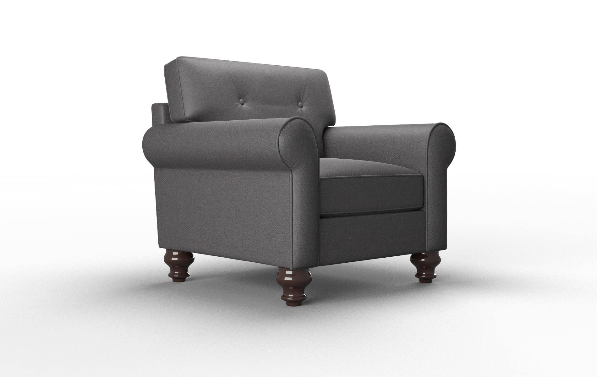 Farah Royale Eclipse Chair espresso legs 2