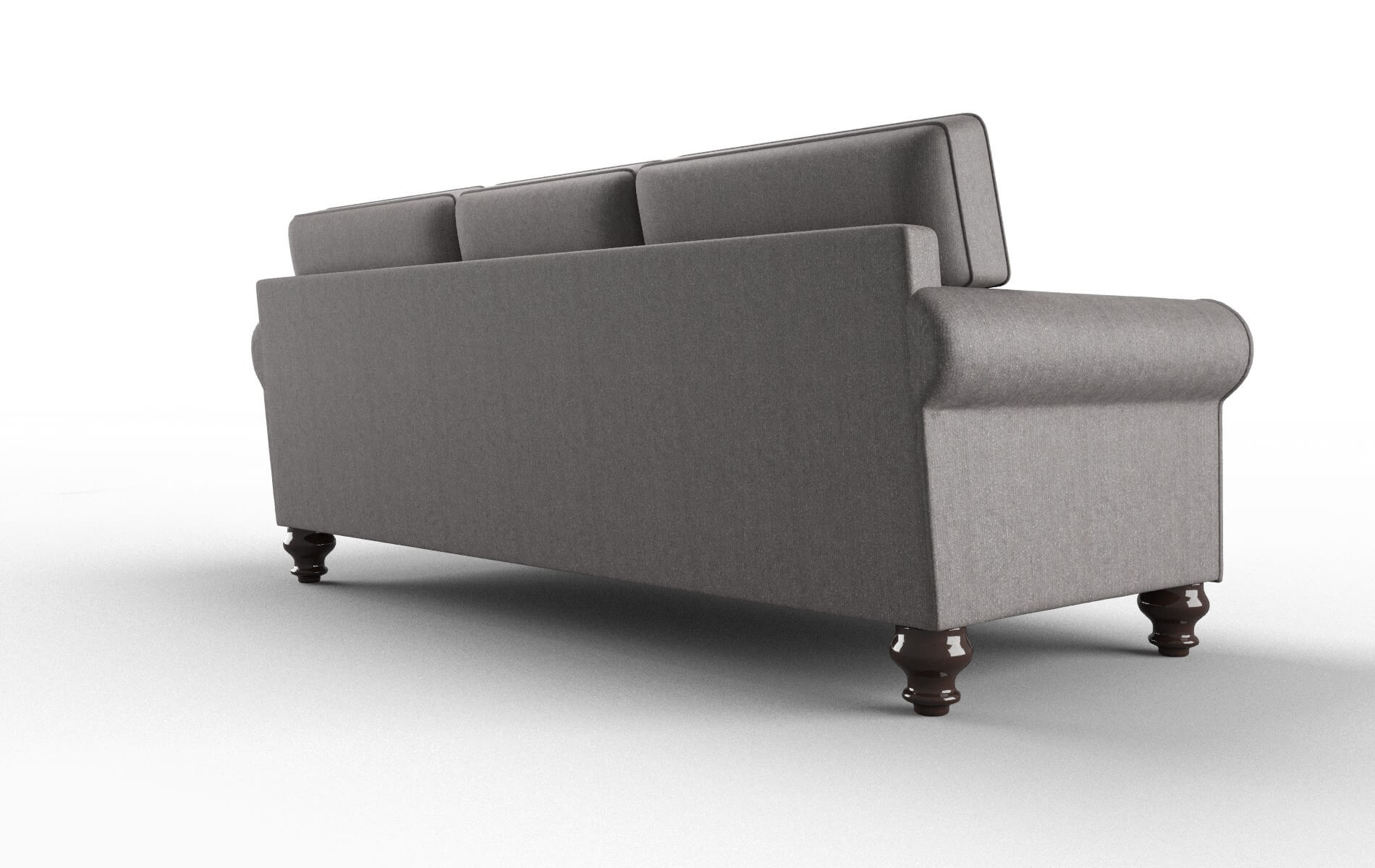 Farah Sasha Granite Sofa espresso legs 5