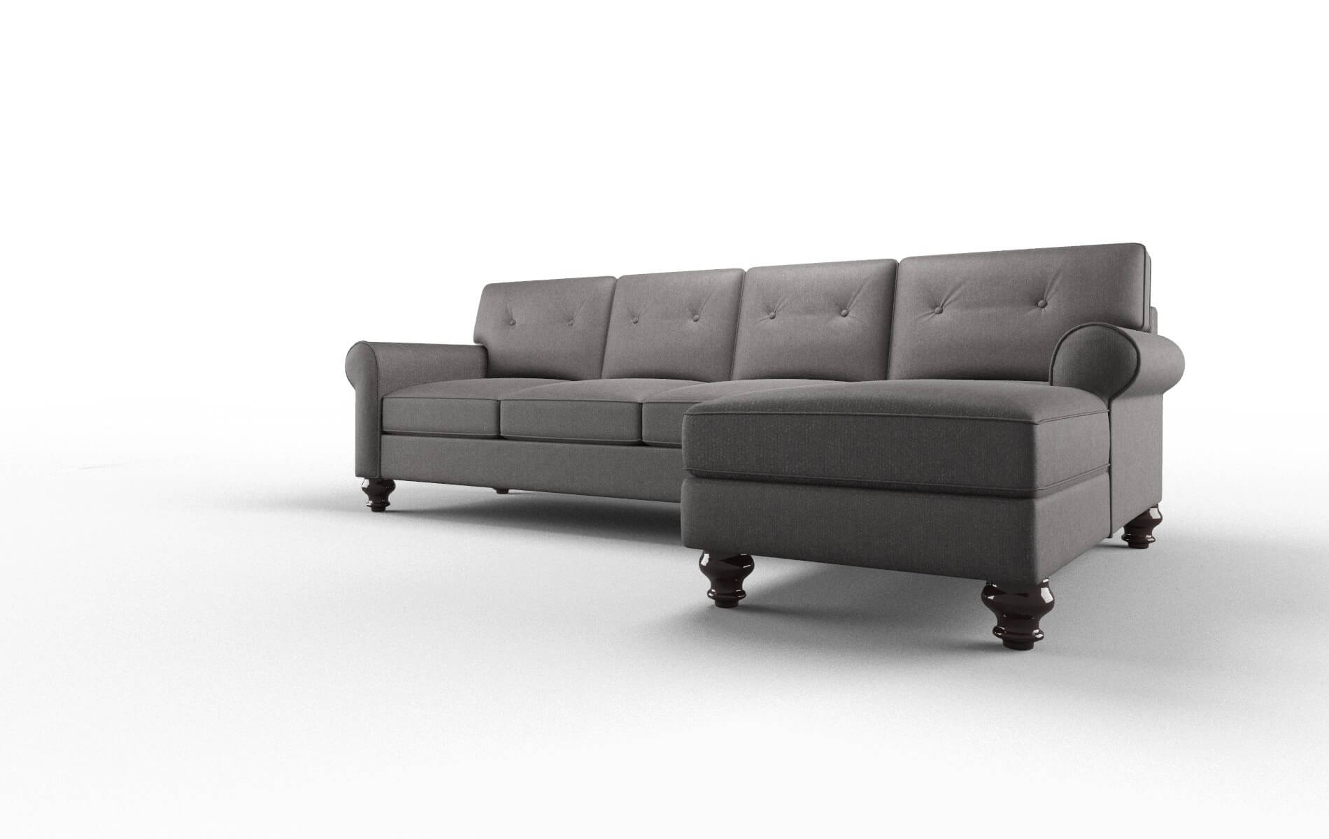 Farah Sasha Grey Panel espresso legs 4